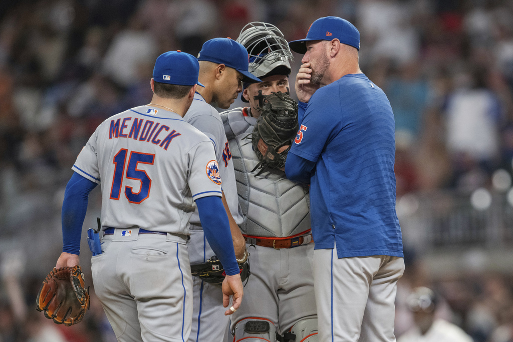 Mets' Offense Shut Down By Charlie Morton in 7-0 Loss to Braves