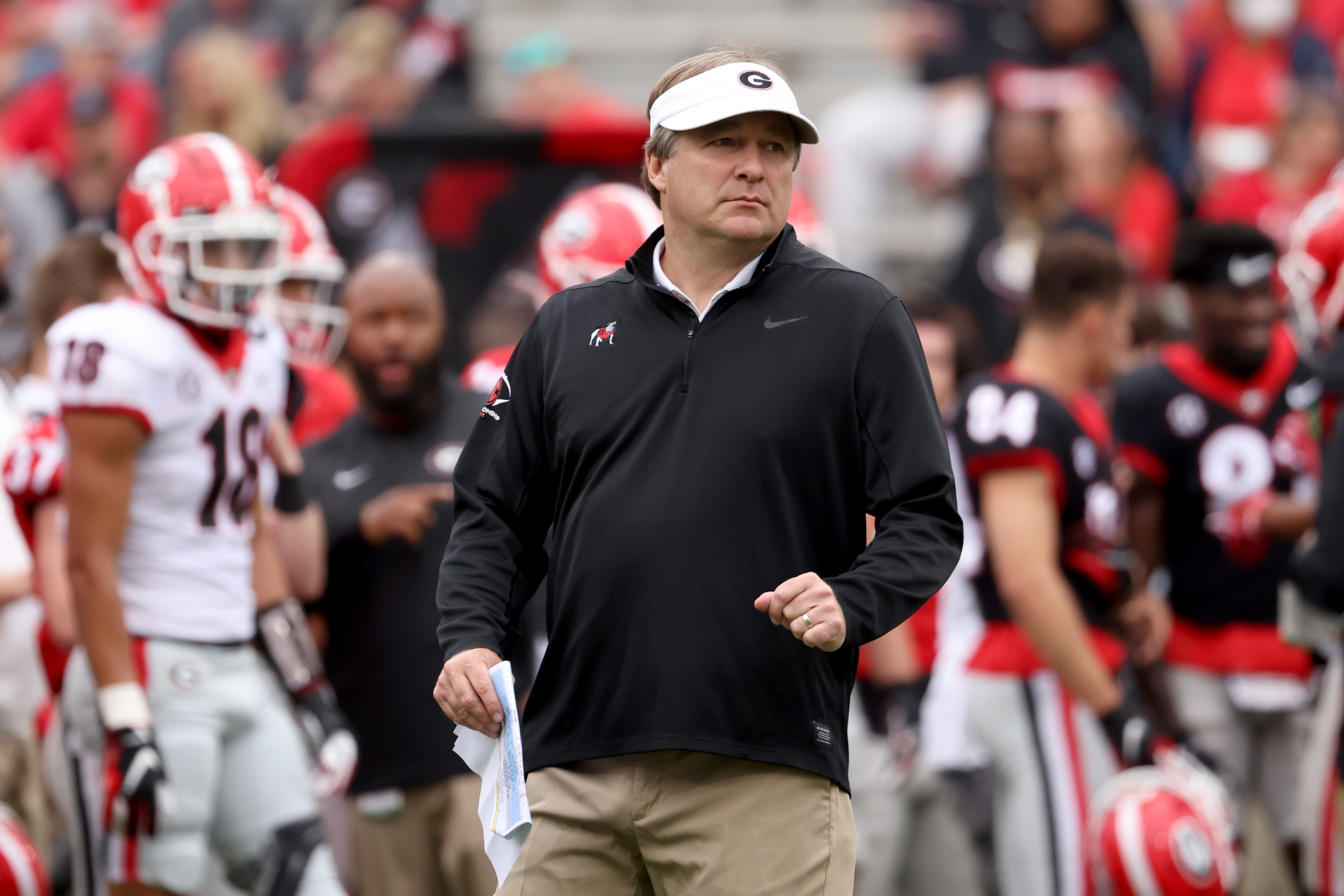 Kirby Smart shares public thoughts Nick Saban-Jimbo Fisher beef: 'That's  Mickey Mouse