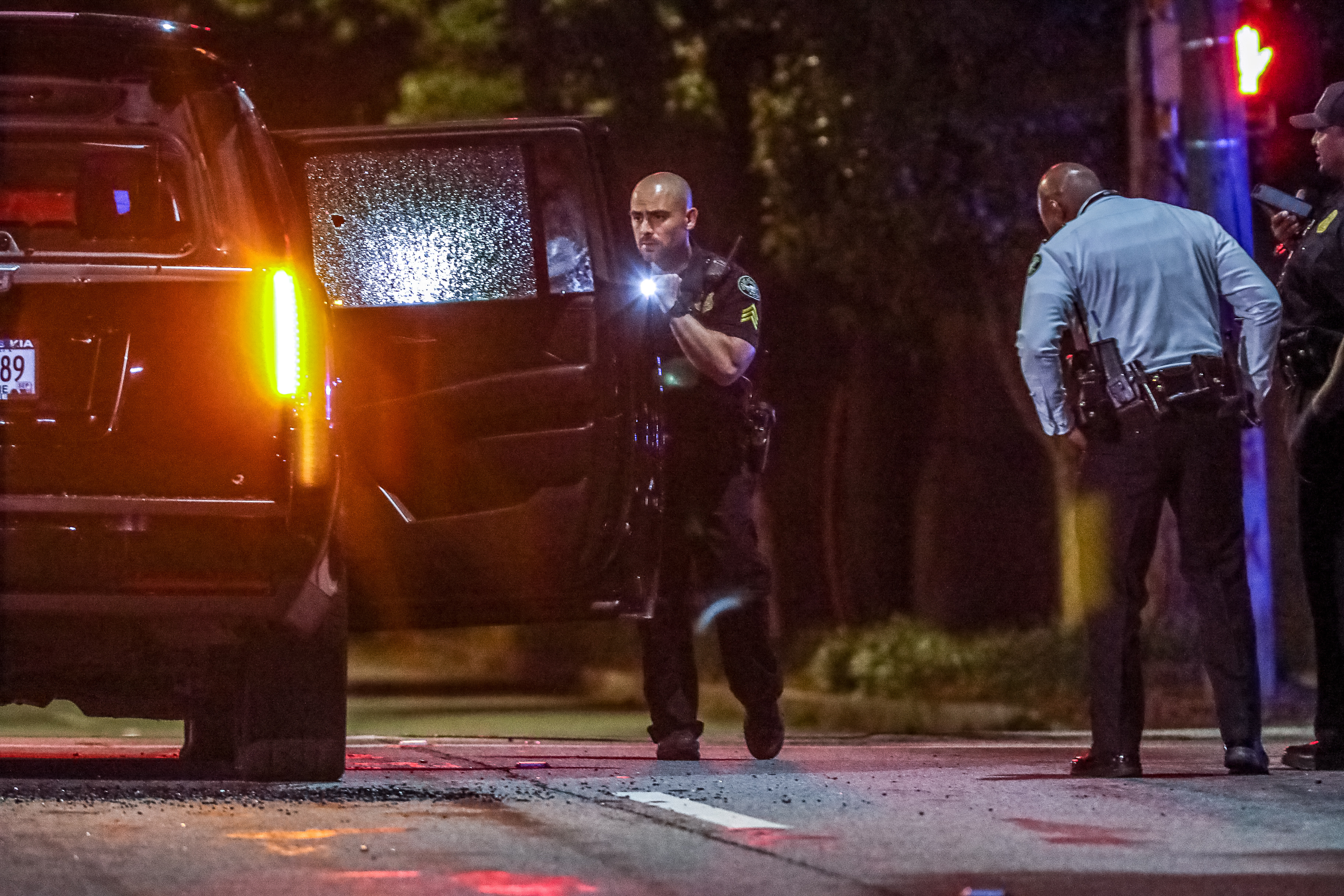 A witness speaks about what she saw in Buckhead shooting near