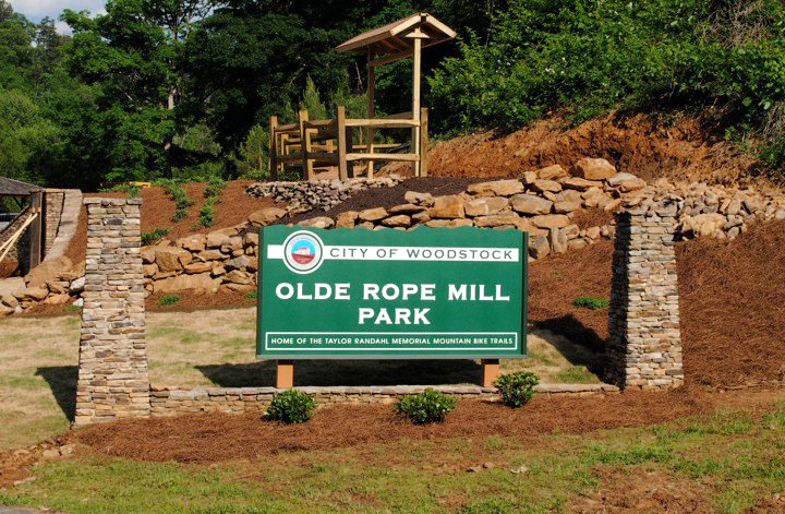 Woodstock reopens Olde Rope Mill Park