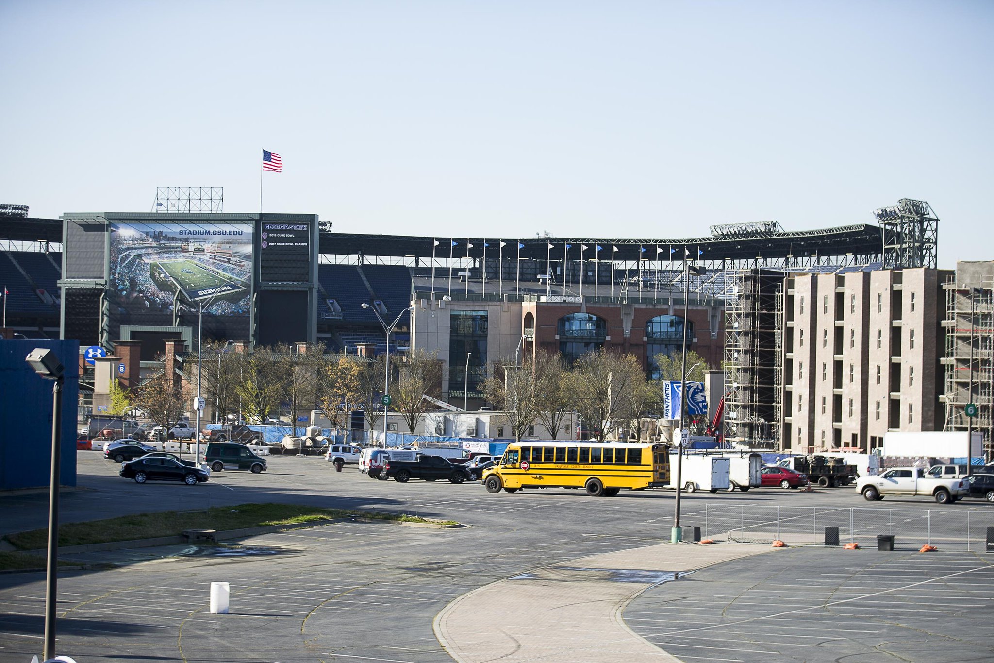 Transition from Turner Field to Georgia State Stadium nearing