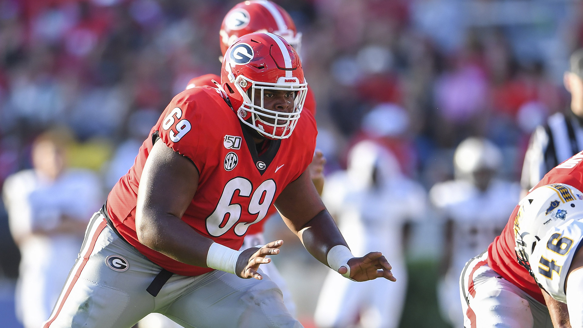 Los Angeles Chargers select Georgia offensive lineman Jamaree