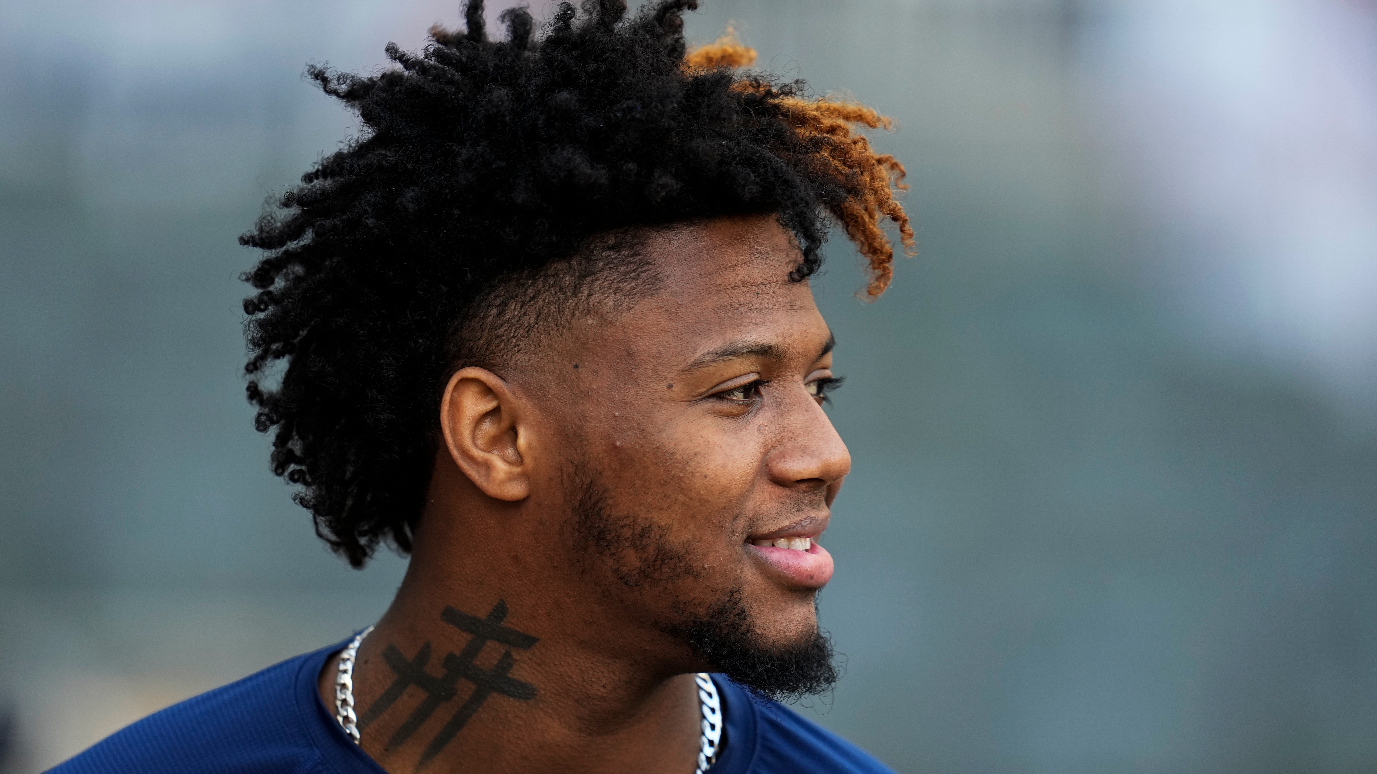 Braves OF Ronald Acuna Jr. discusses injury rehab