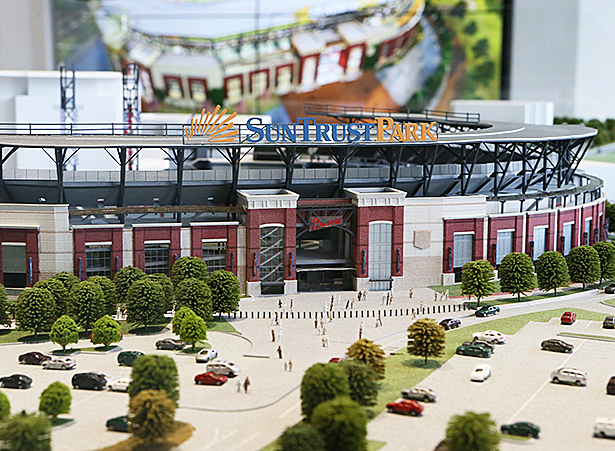 SunTrust Park Scale Model