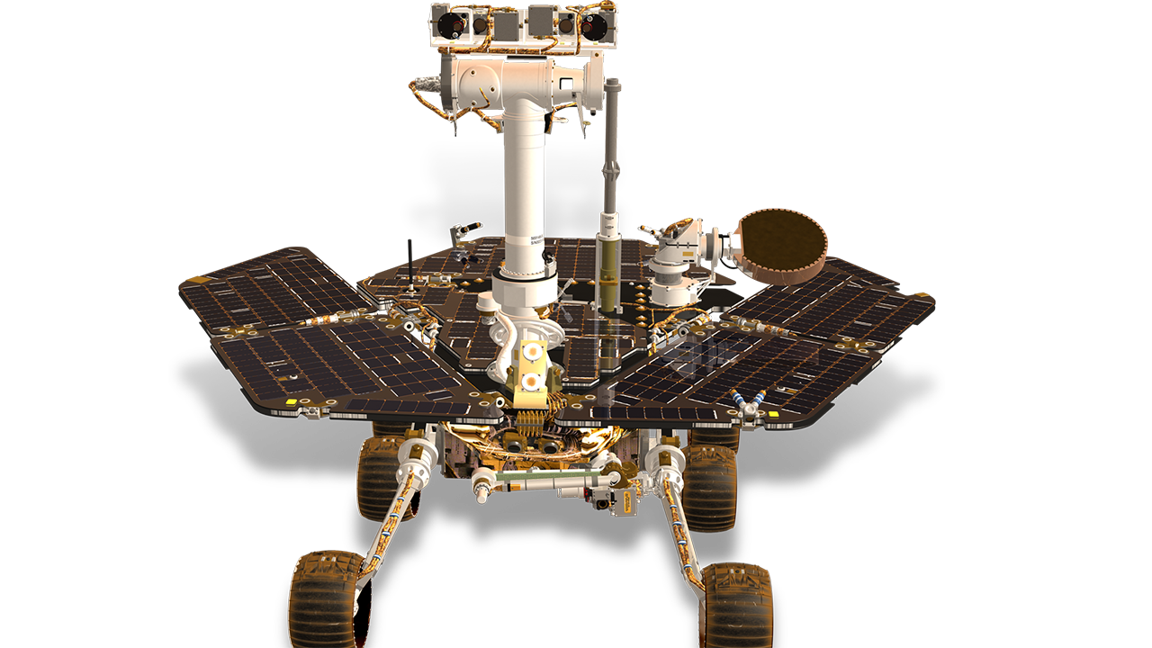 NASA's Mars rover Opportunity. The agency announced the end of Opportunity's Martian mission Wednesday after 15 years of exploring the red planet.