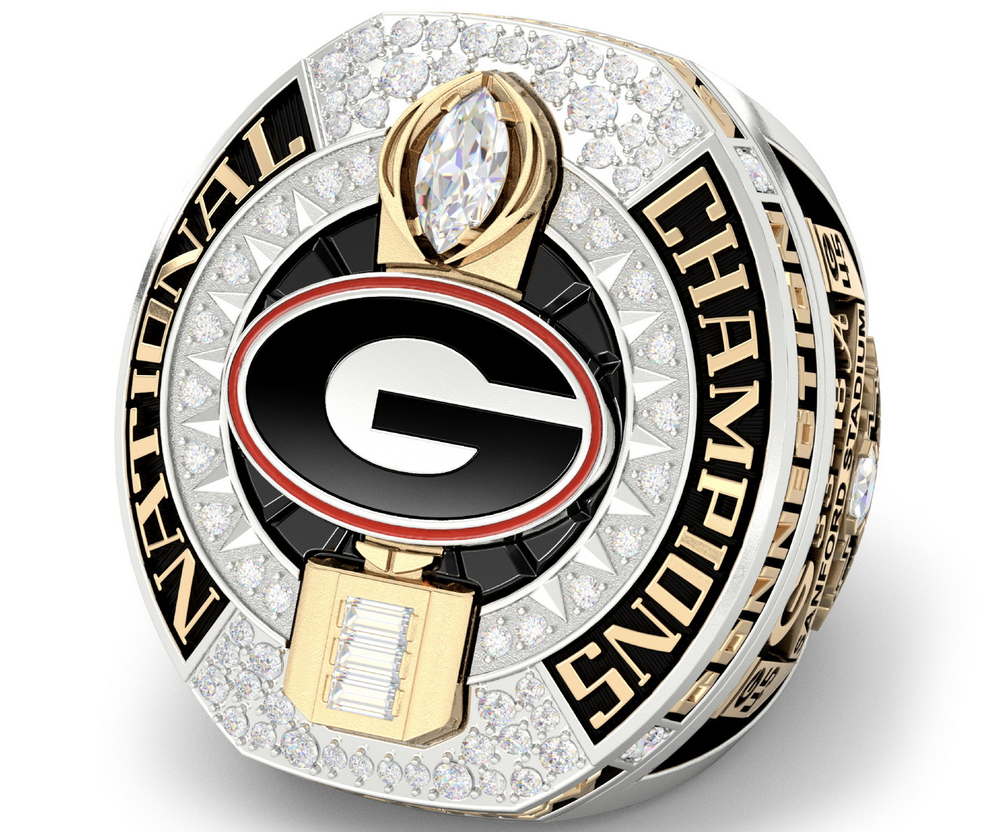 Official Georgia Bulldogs Atlanta braves year of the champion