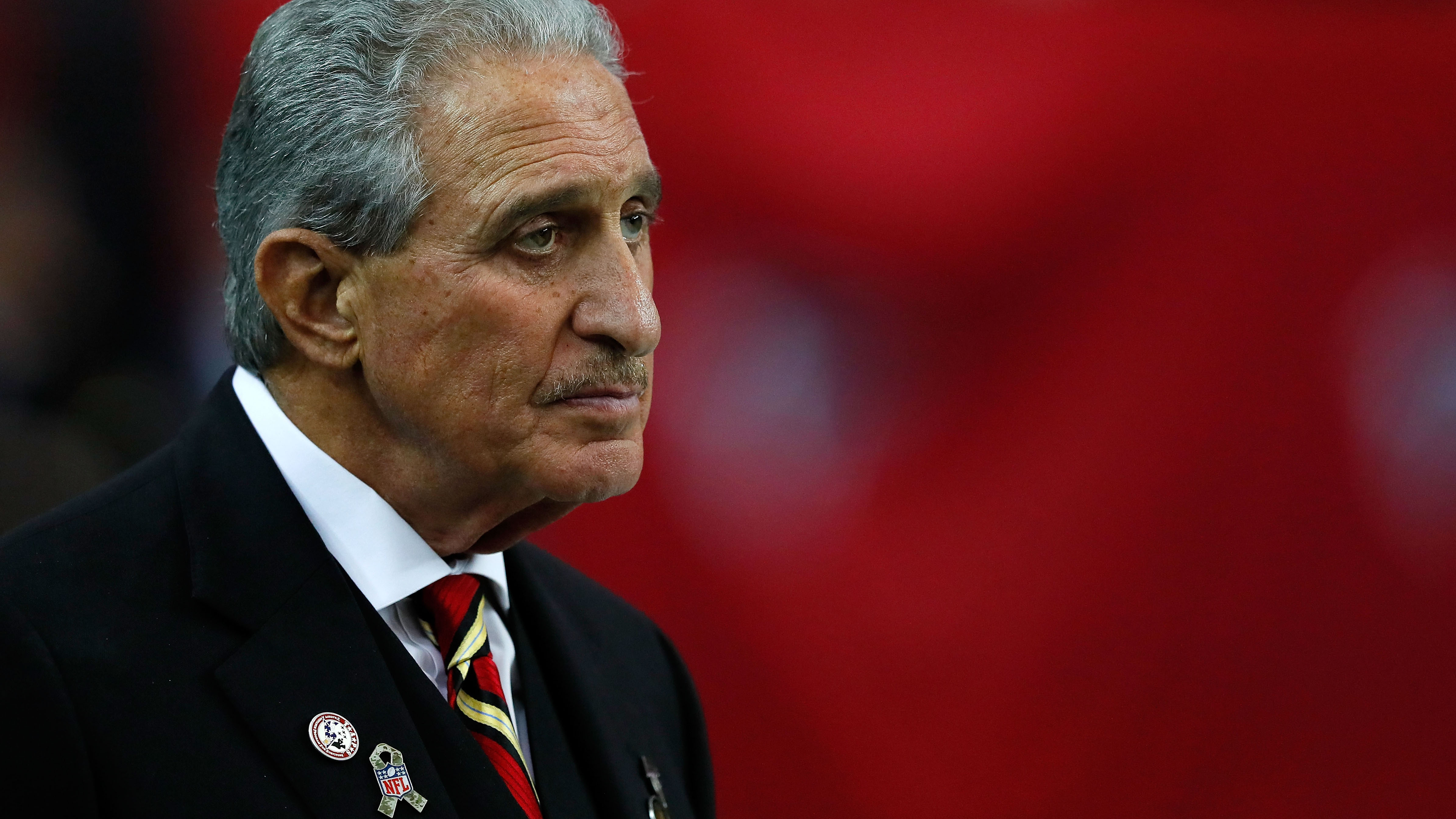 Atlanta Falcons owner Arthur Blank and SiriusXM radio host Chris Mad  News Photo - Getty Images