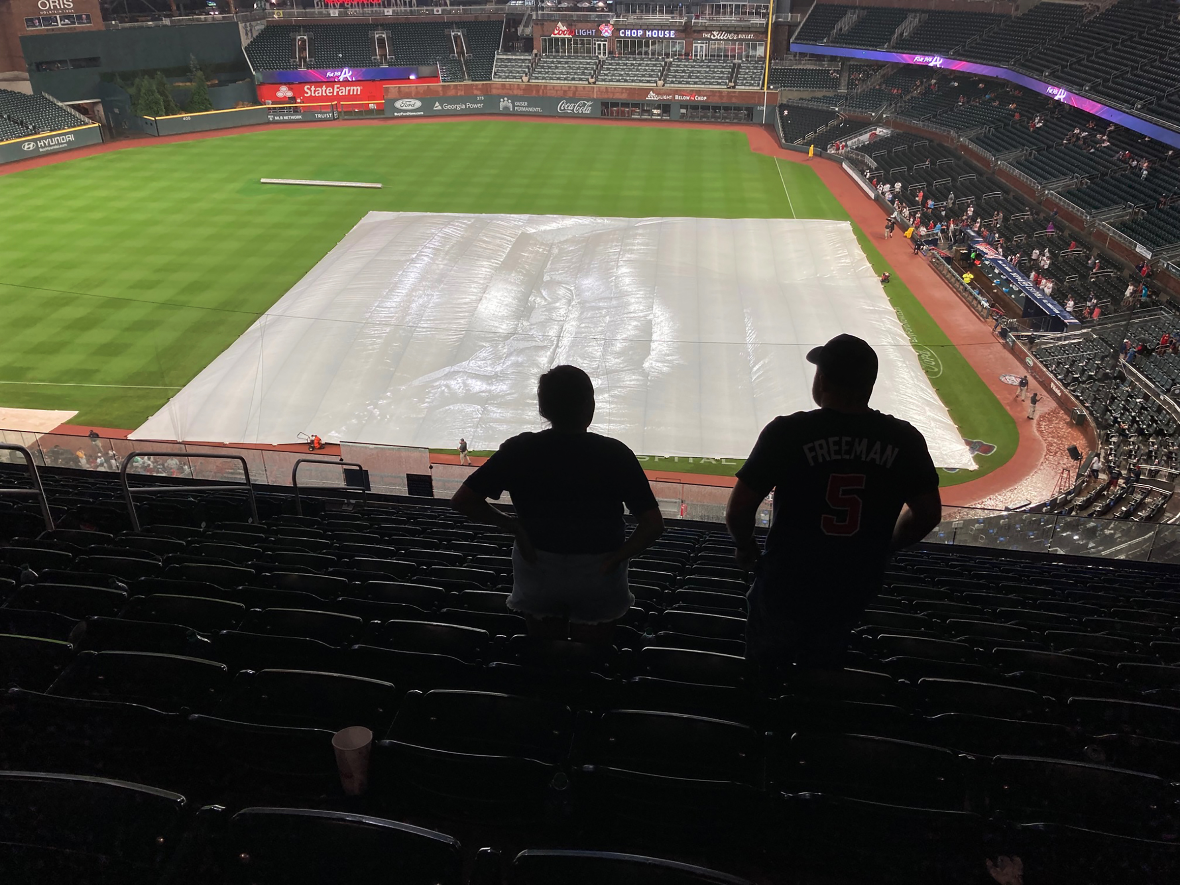 Padres Win 1, But Rain Forces Suspension of 2nd Game of Doubleheader in  Atlanta - Times of San Diego