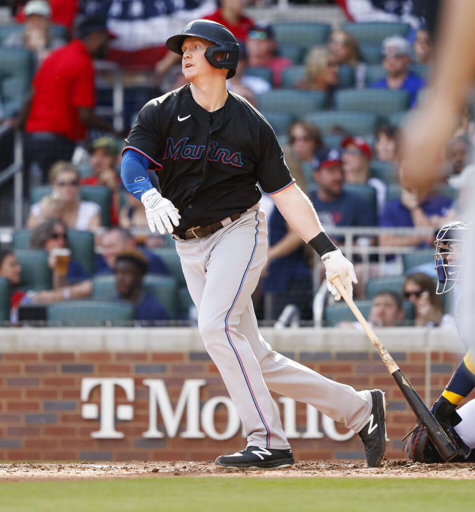 Photos: Michael Harris makes debut but Braves lose to Marlins