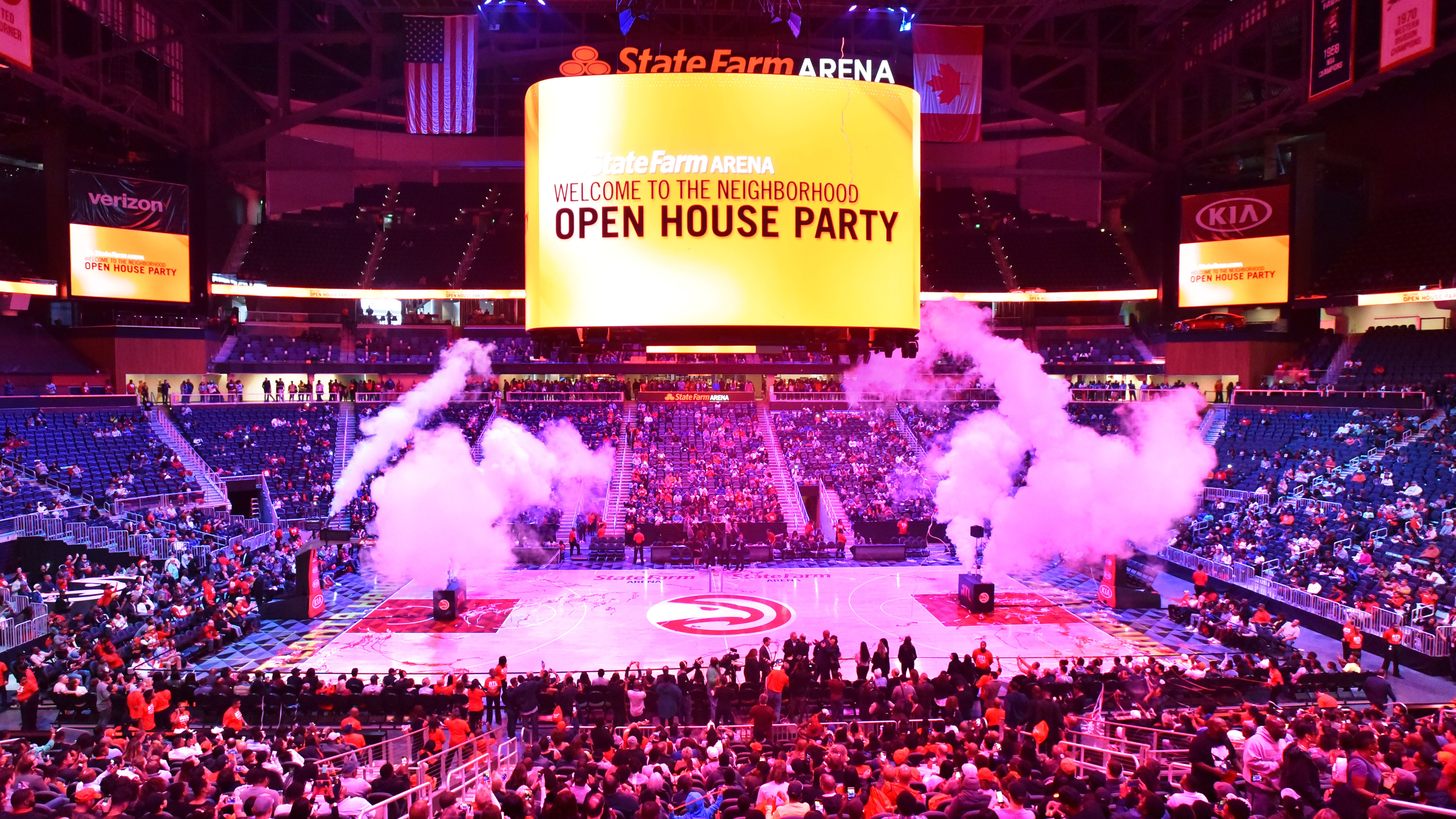 What it's like to watch an Atlanta Hawks game inside the revamped State  Farm Arena - Atlanta Magazine