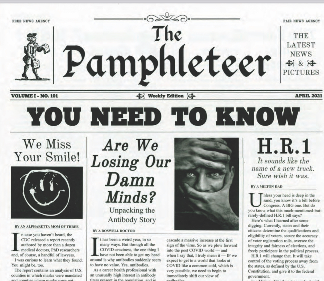 Tabloid Found In Driveways Home Mailboxes In North Fulton