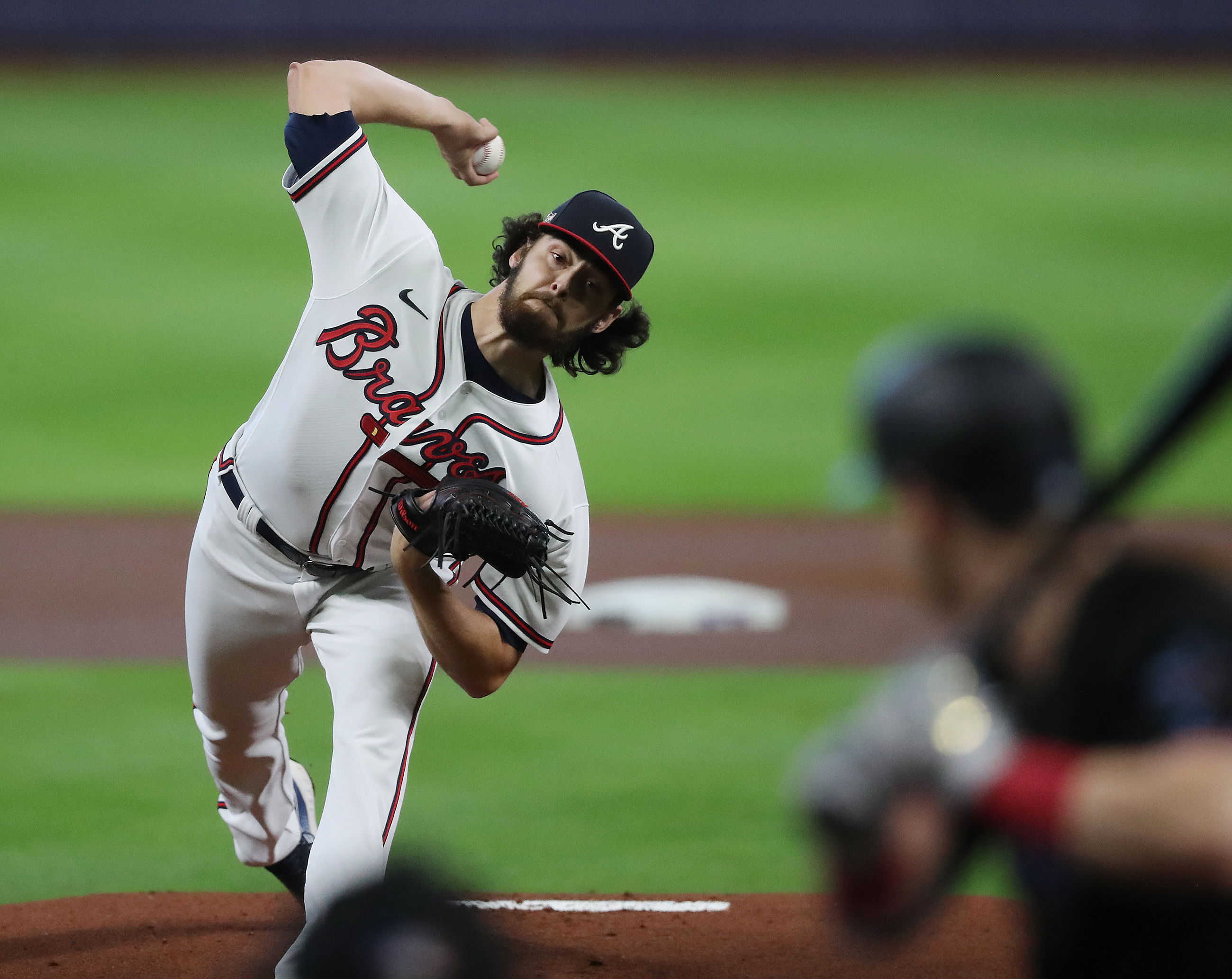 Another young Atlanta Braves' pitcher enters the spotlight against the  Miami Marlins in NLDS