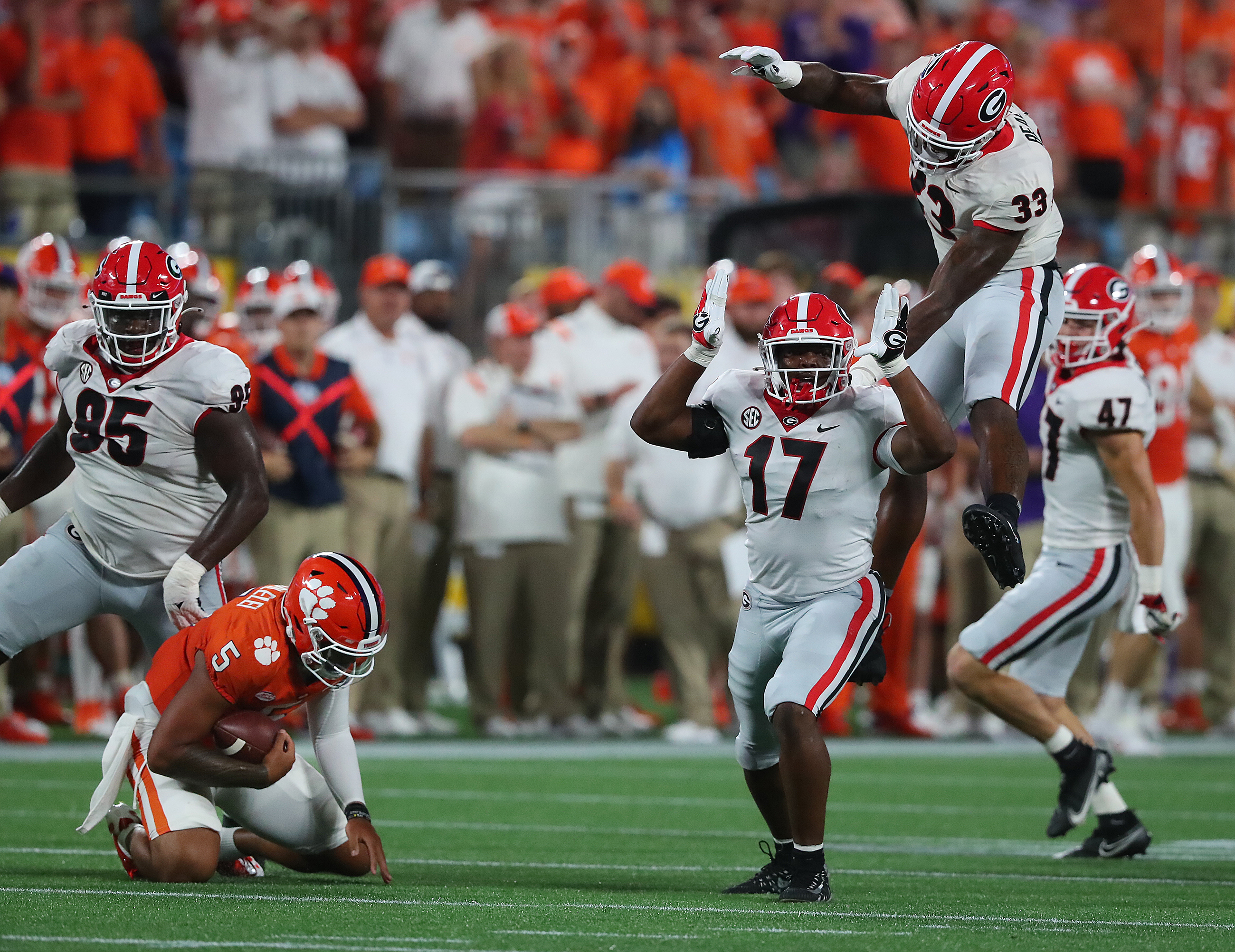 In the Trenches with Clemson and UGA - Dawg Sports