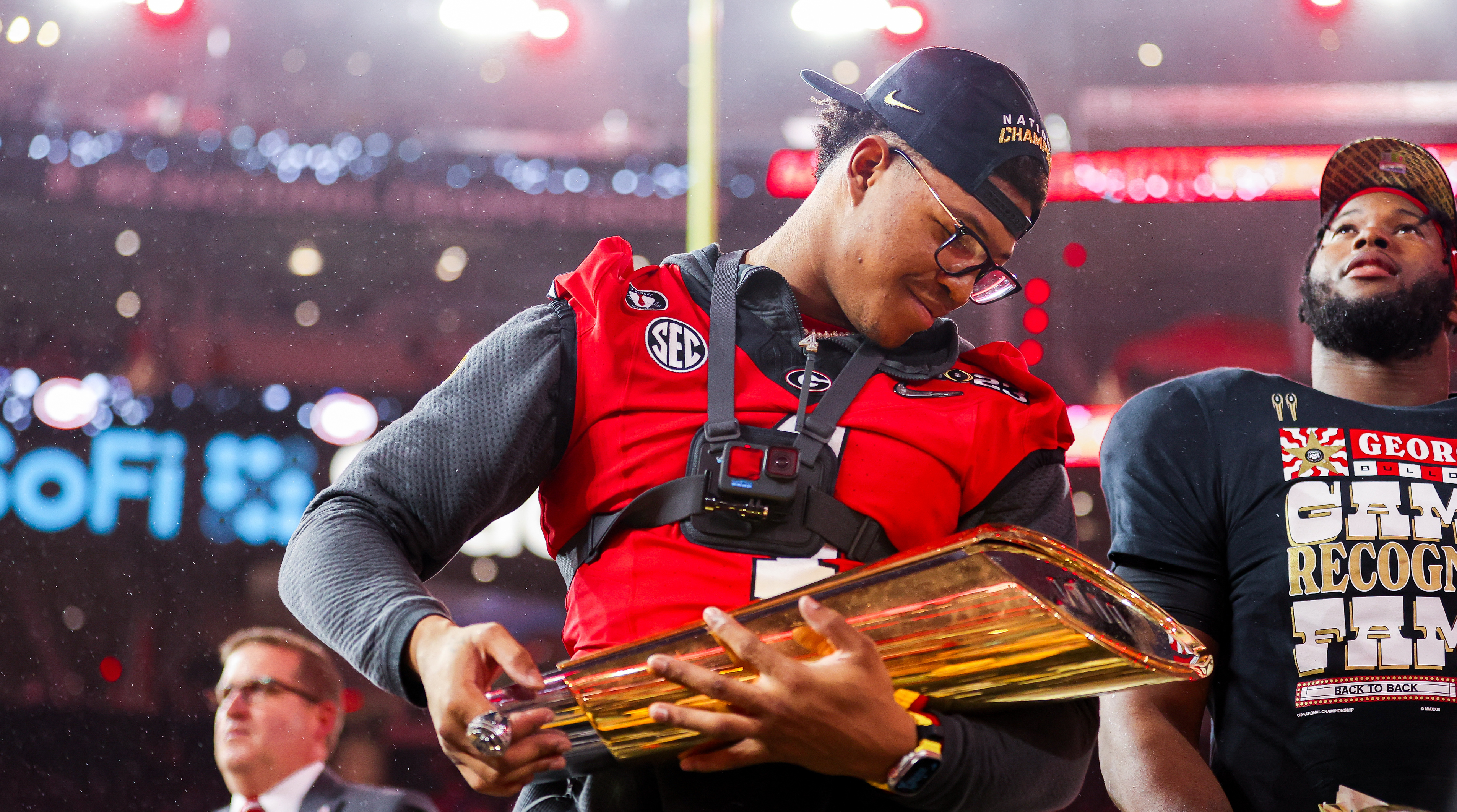 Georgia football national champions will be recognized at Braves game