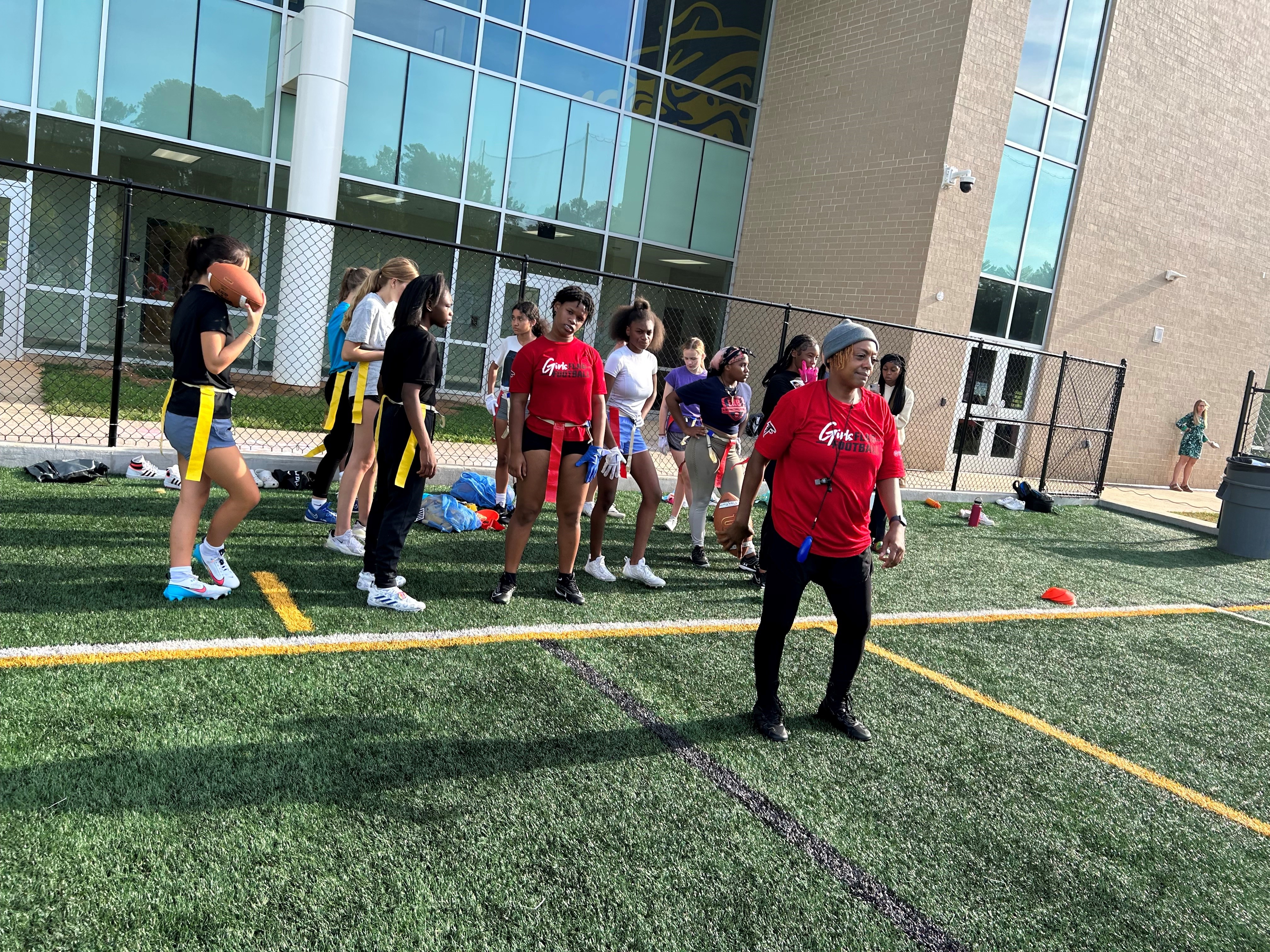 Atlanta Falcons helping HS Flag Football grow in Alabama