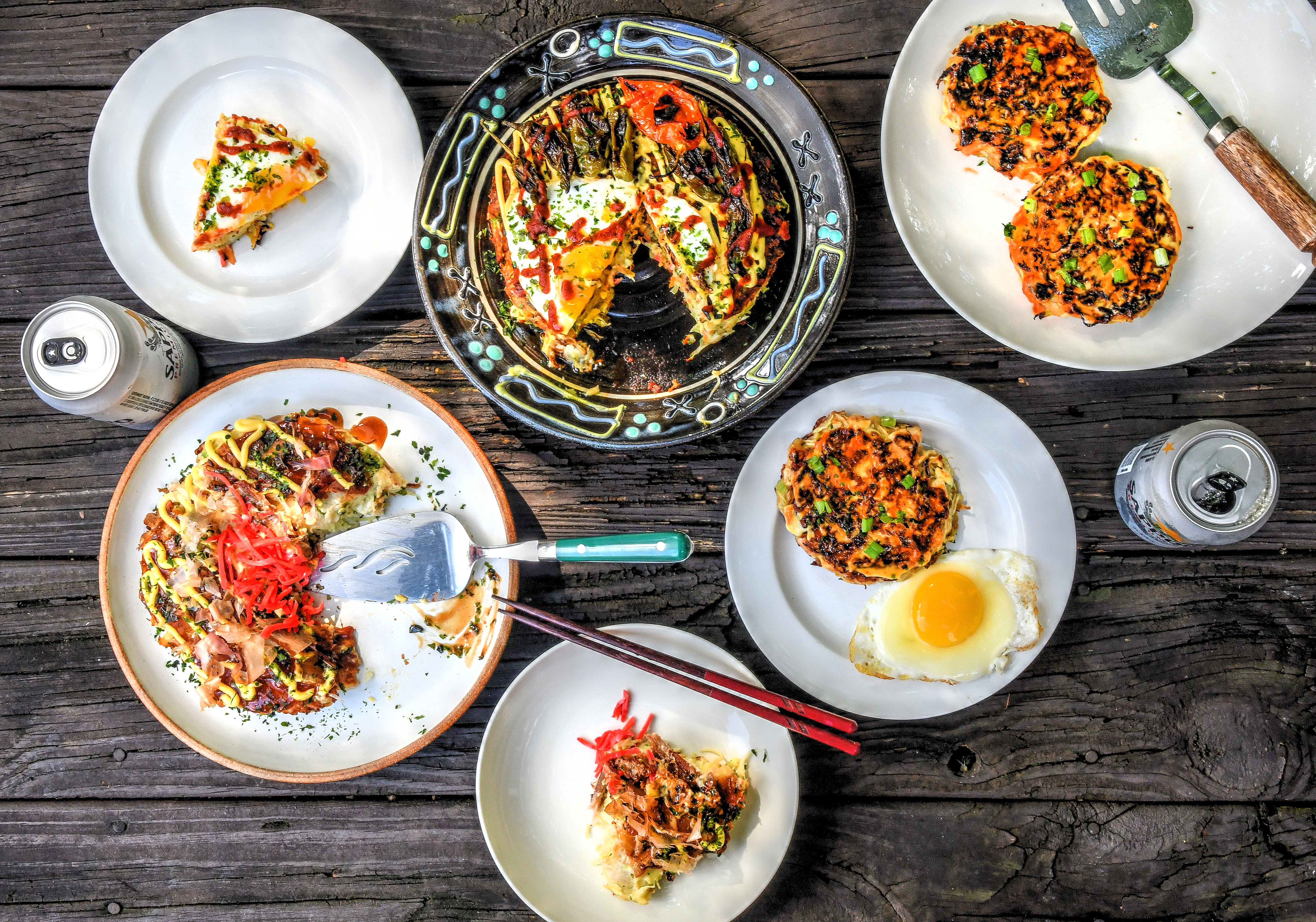 Chicken Ramen Okonomiyaki Making Kit 