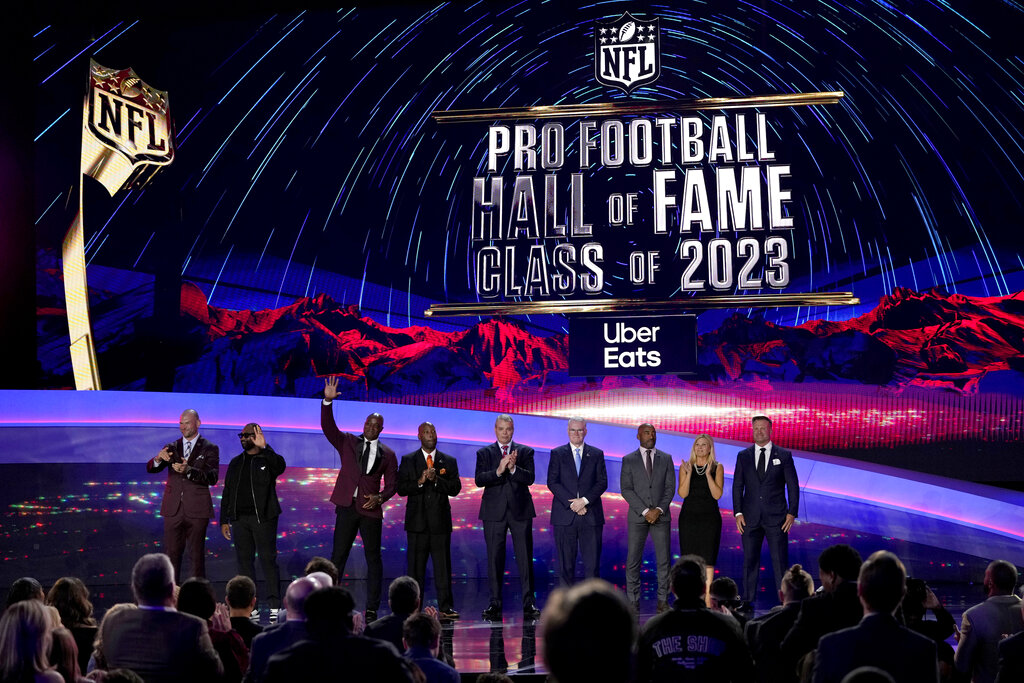 Gallery  Best Photos of Darelle Revis & Joe Klecko at the 2023 Pro  Football Hall of Fame Enshrinement