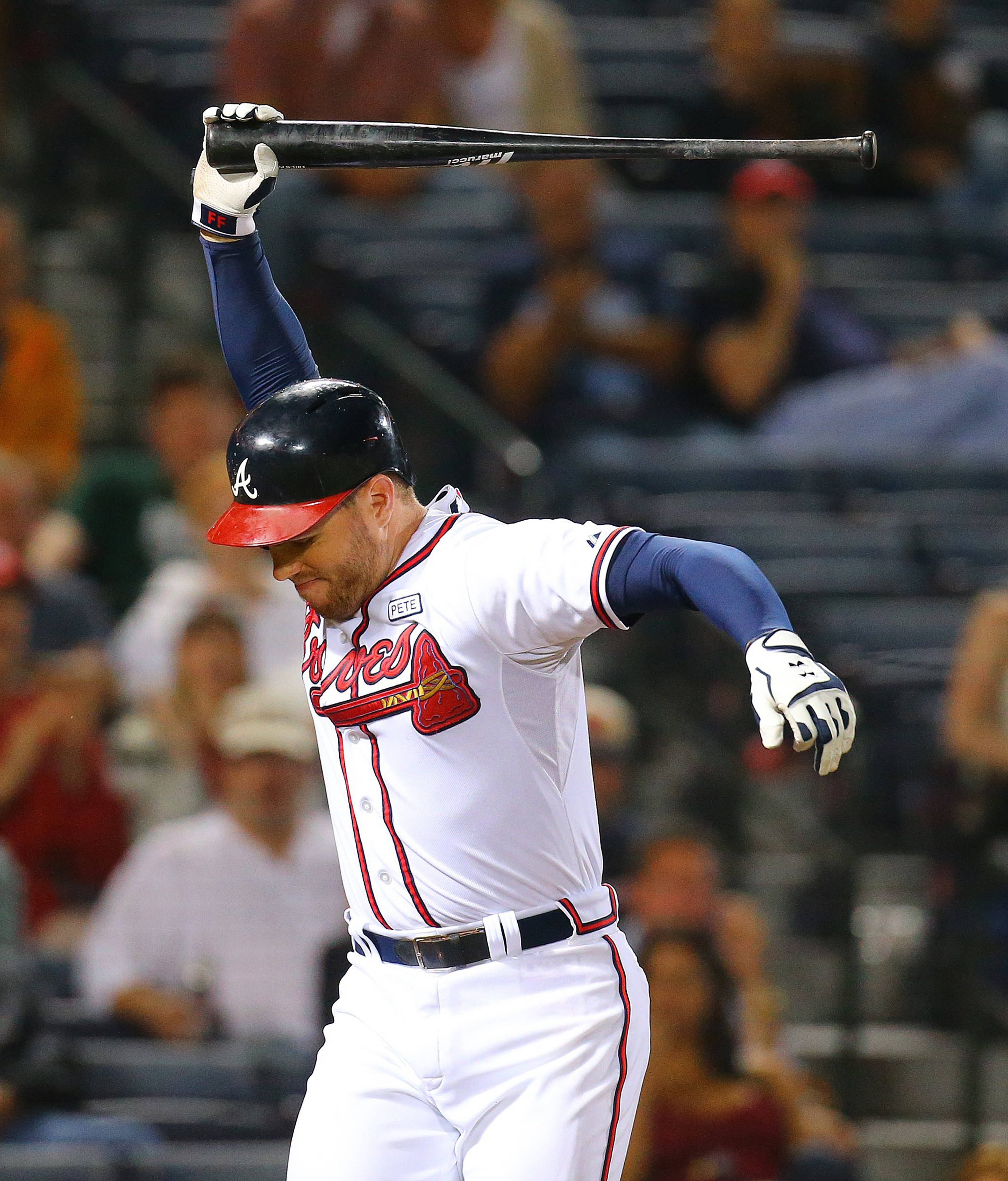 Braves' Freddie Freeman at a loss for words in reaching World Series