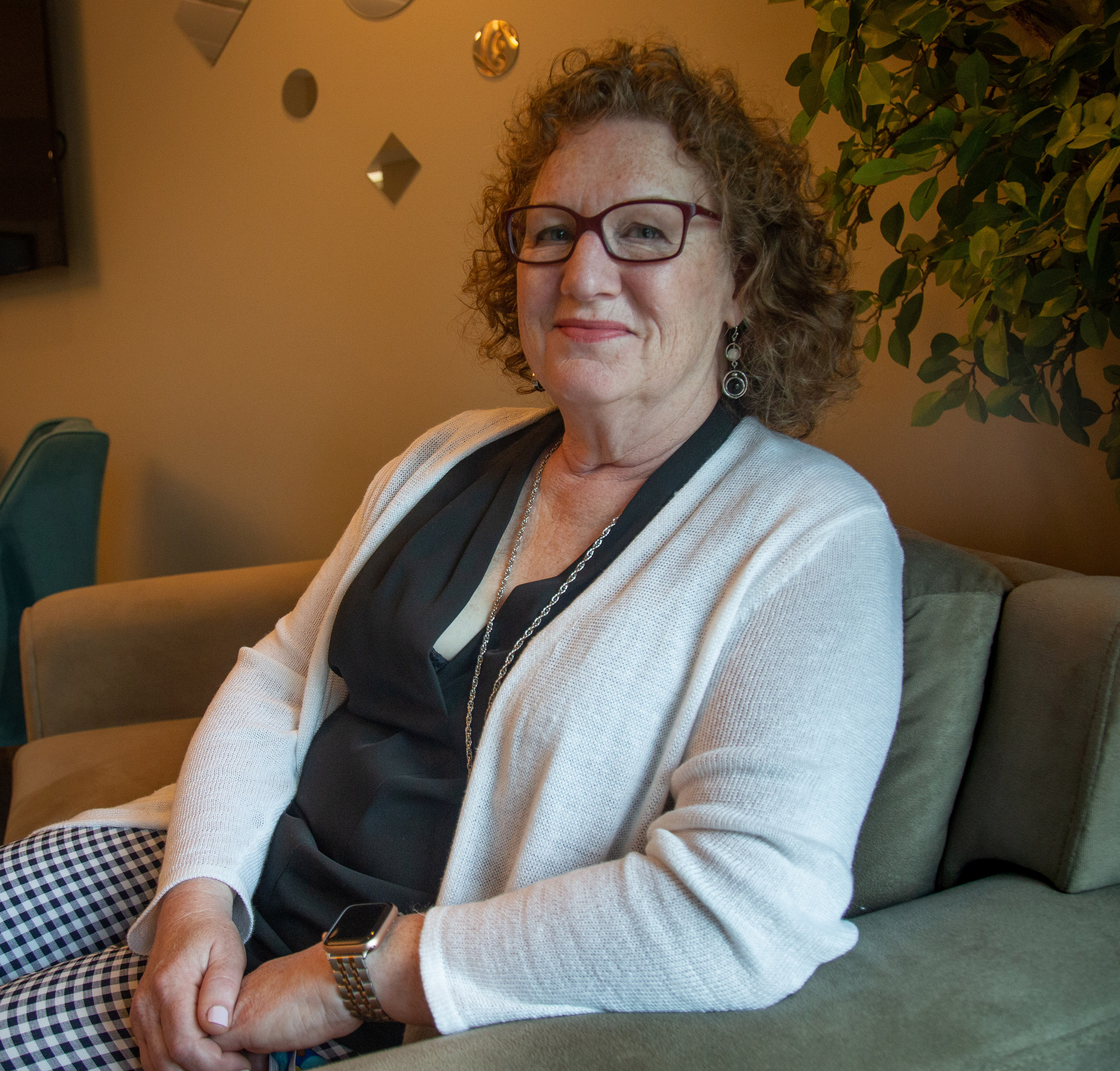 Cindy Nelson poses for a photograph at the Nelson Elder Care Law office in Marietta. STEVE SCHAEFER FOR THE ATLANTA JOURNAL-CONSTITUTION