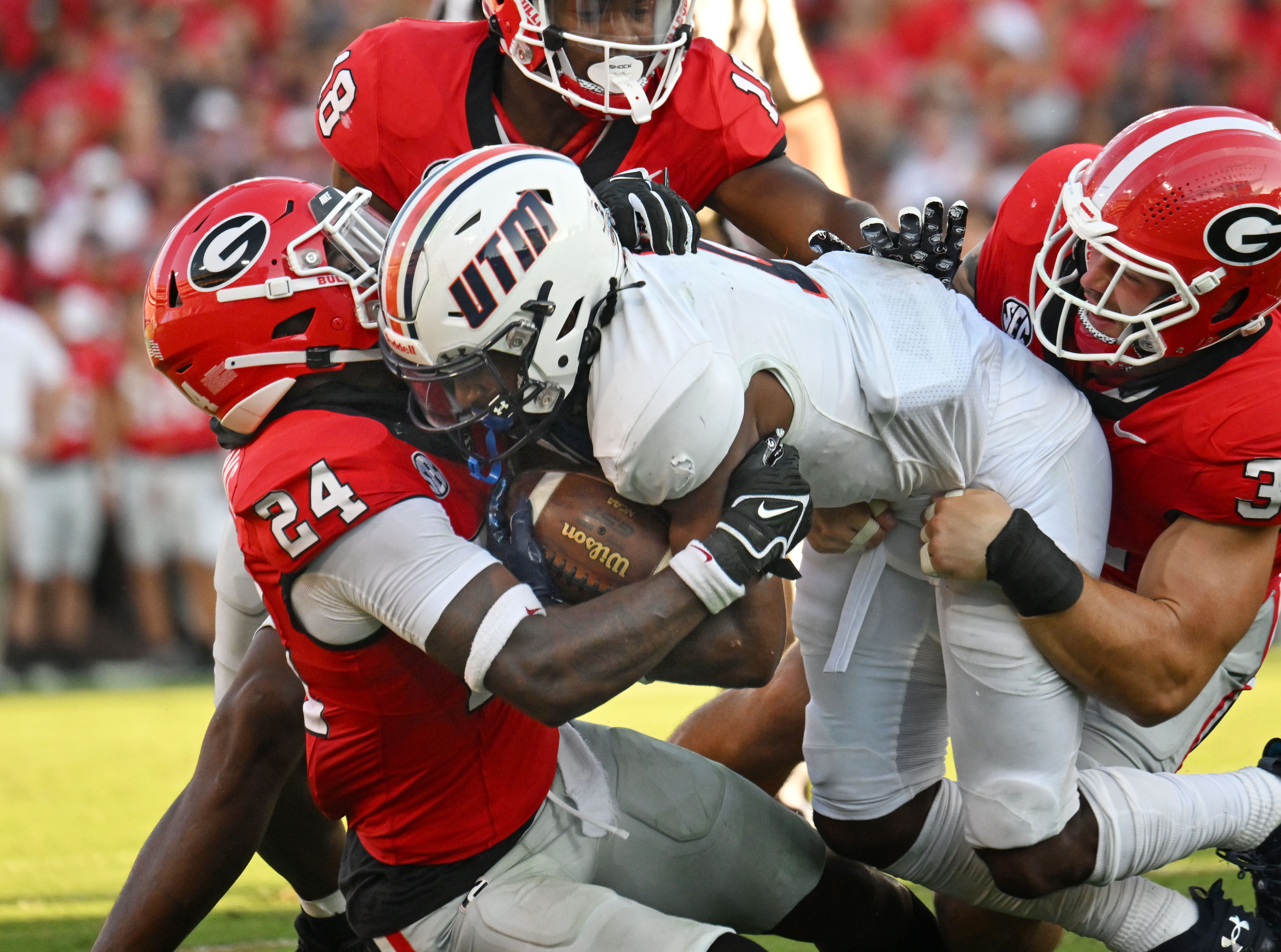 University of Georgia QB Stetson Bennett, 2022 College Football Preview  Issue Cover Metal Print by Sports Illustrated - Sports Illustrated Covers