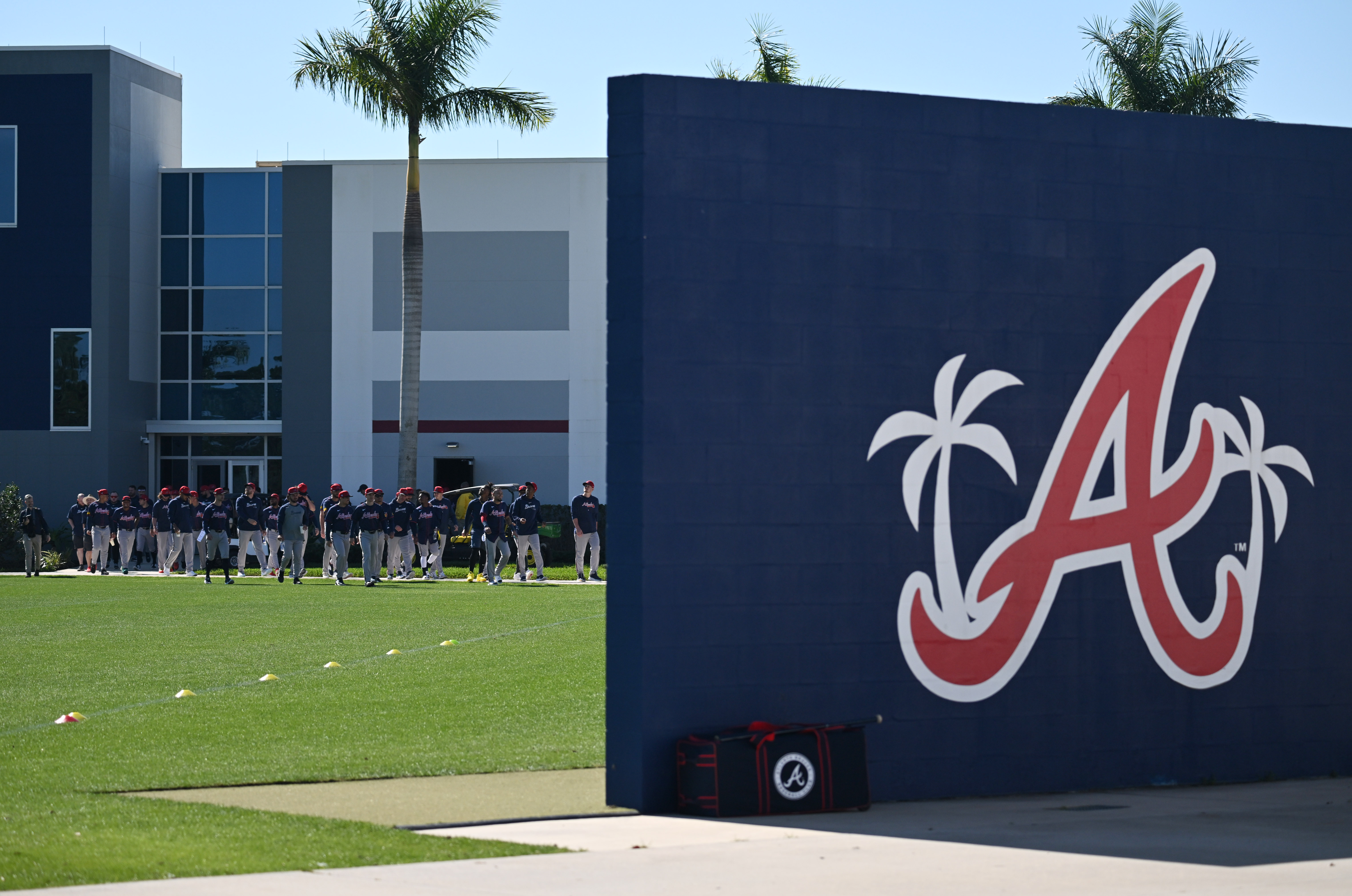 Photos: Braves spring training Day 7 - first full-squad workout