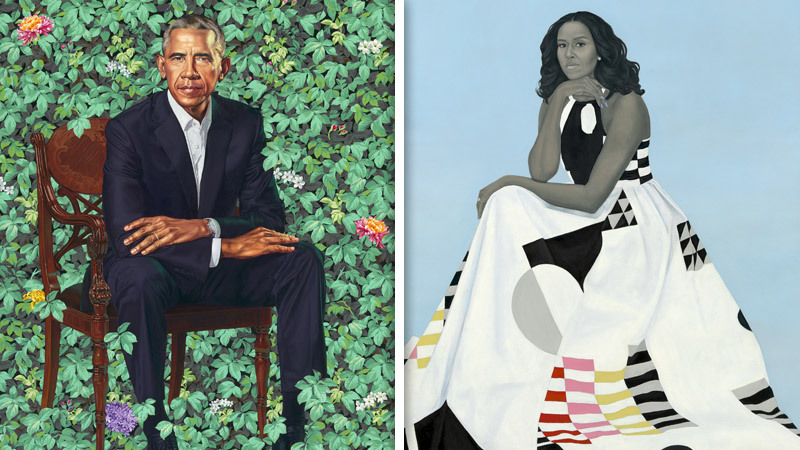 The official portraits of Barack Obama and Michelle Obama commissioned for the National Portrait Gallery, Smithsonian Institution, will go on a one-year national tour that will bring them to the High Museum of Art in atlanta in January, 2022. Obama was elected President of the United States in 2008, becoming the first African American to hold the position. CONTRIBUTED: NATIONAL PORTRAIT GALLERY/ASSOCIATED PRESS
