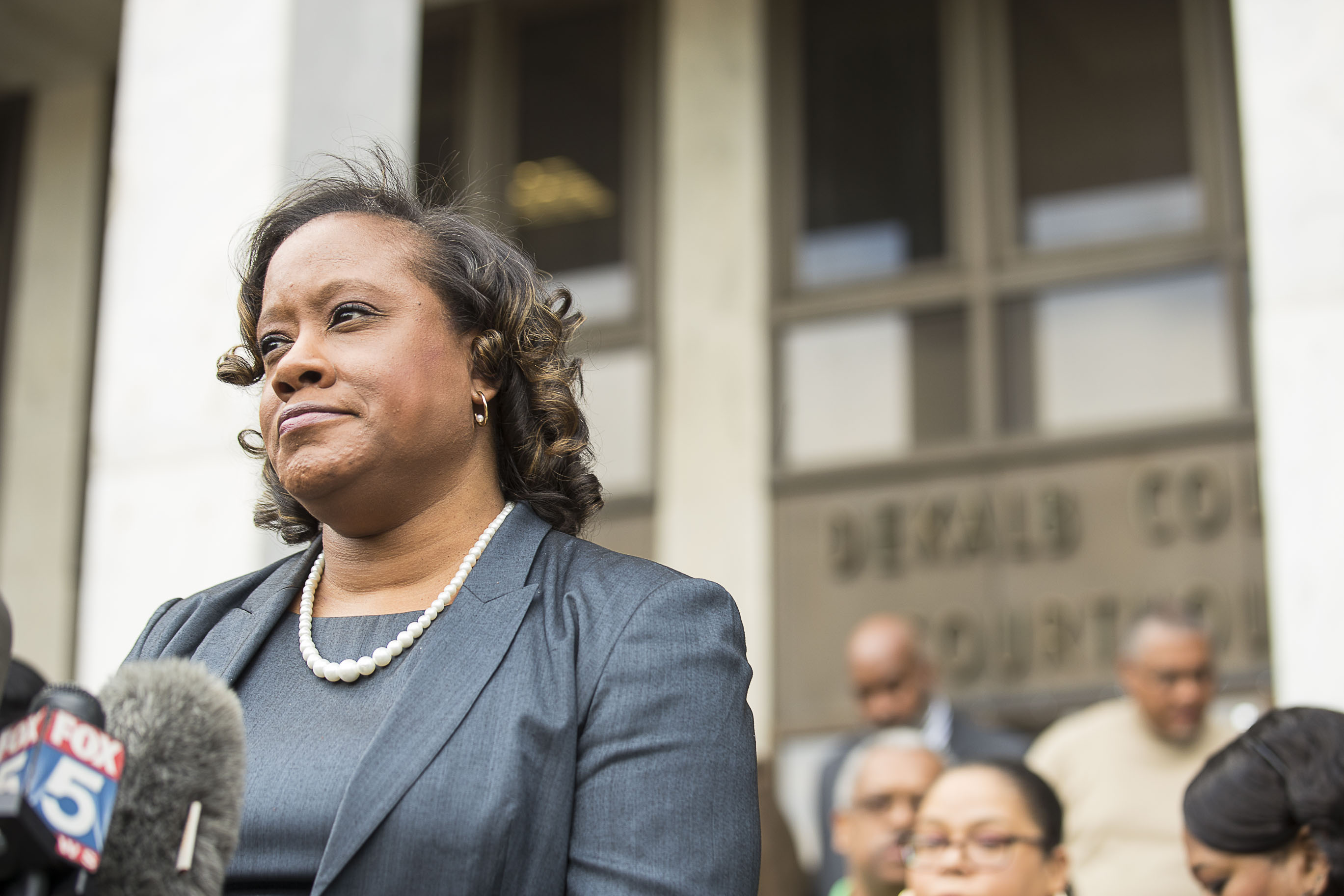 DeKalb County District Attorney Sherry Boston says it will take her office three years to catch up to the delays caused by the coronavirus pandemic. (Alyssa Pointer/Atlanta Journal Constitution)