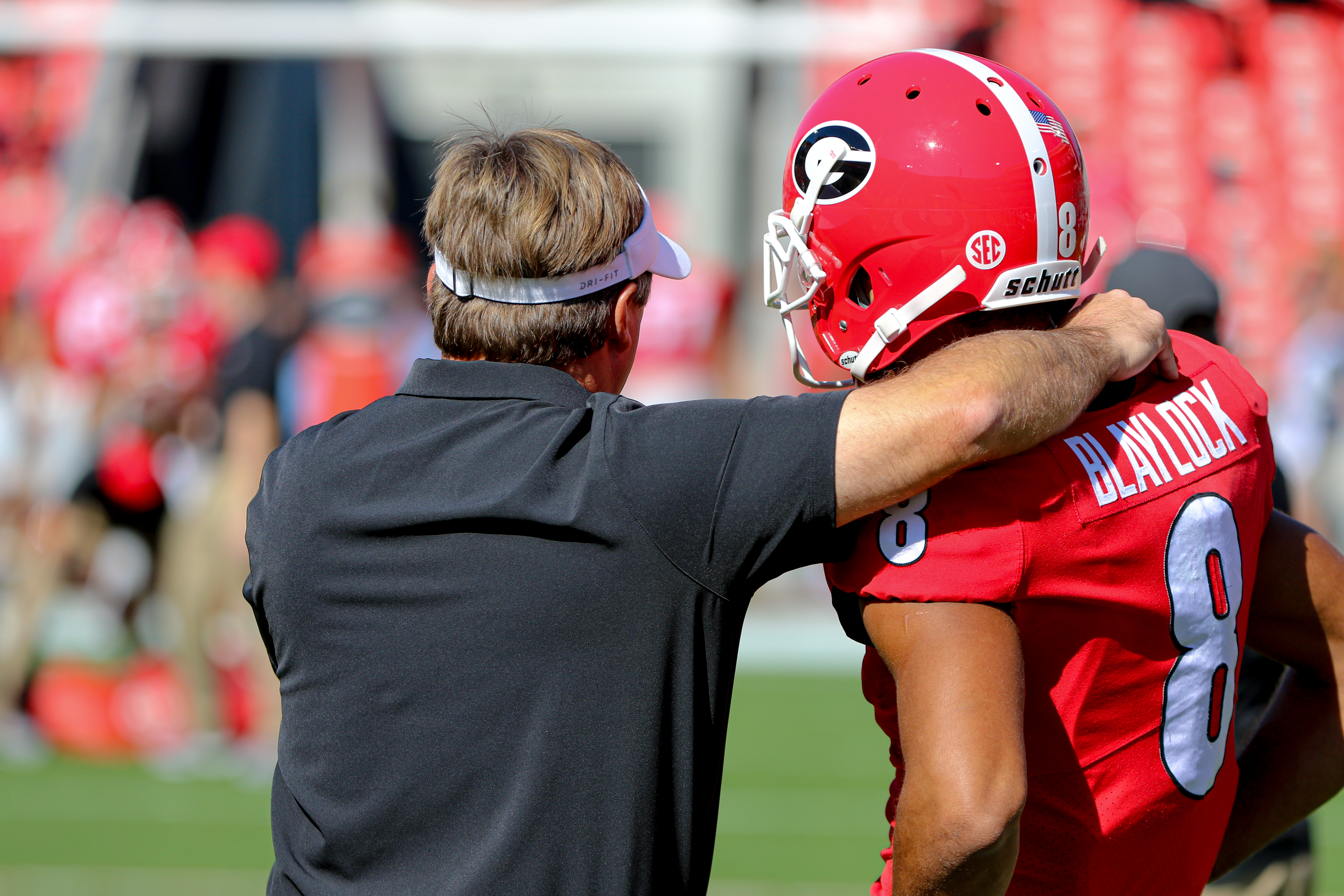 2019 SEC Championship: Georgia's Dominick Blaylock carted off injury