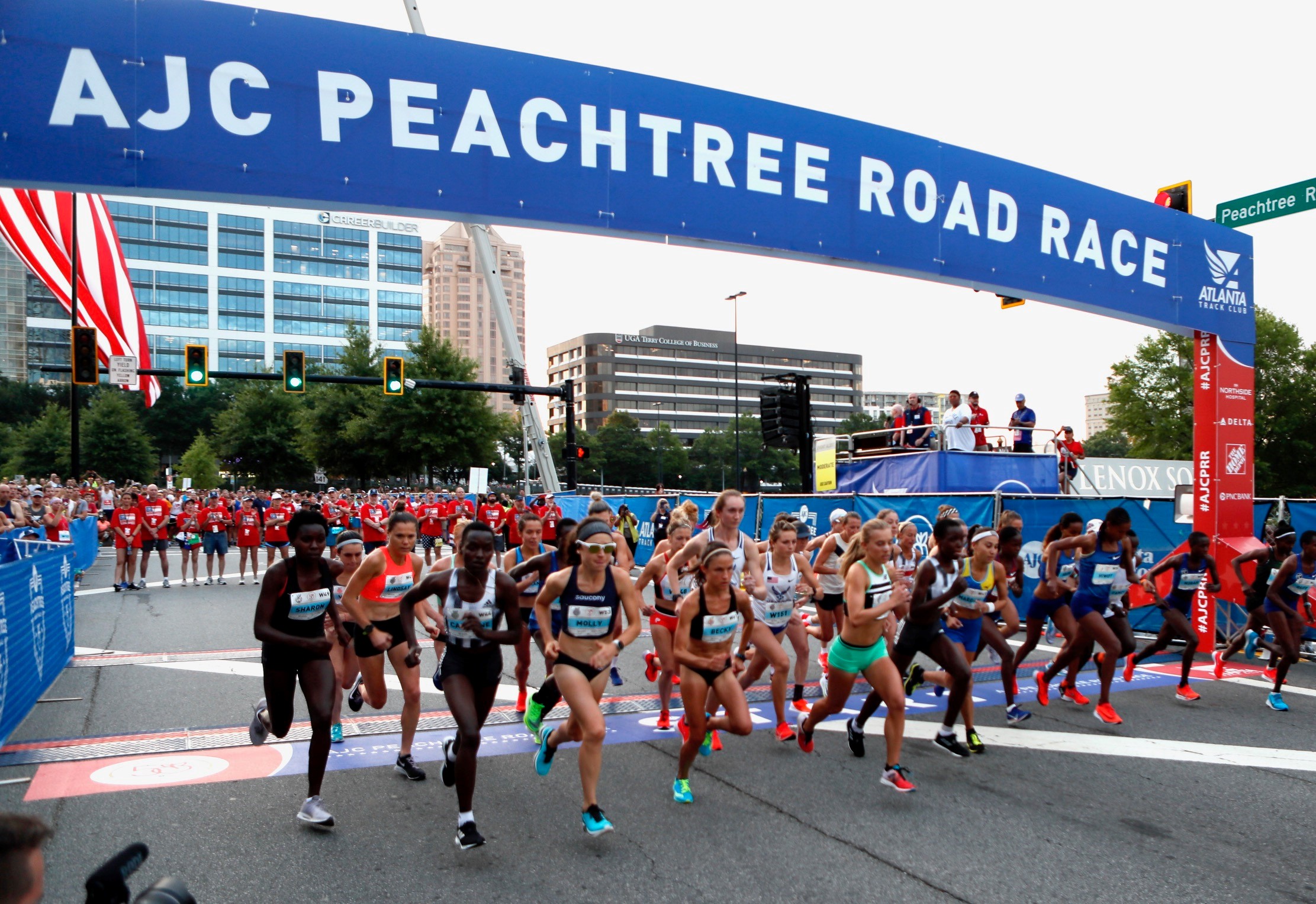 peachtree road race shoes 2019