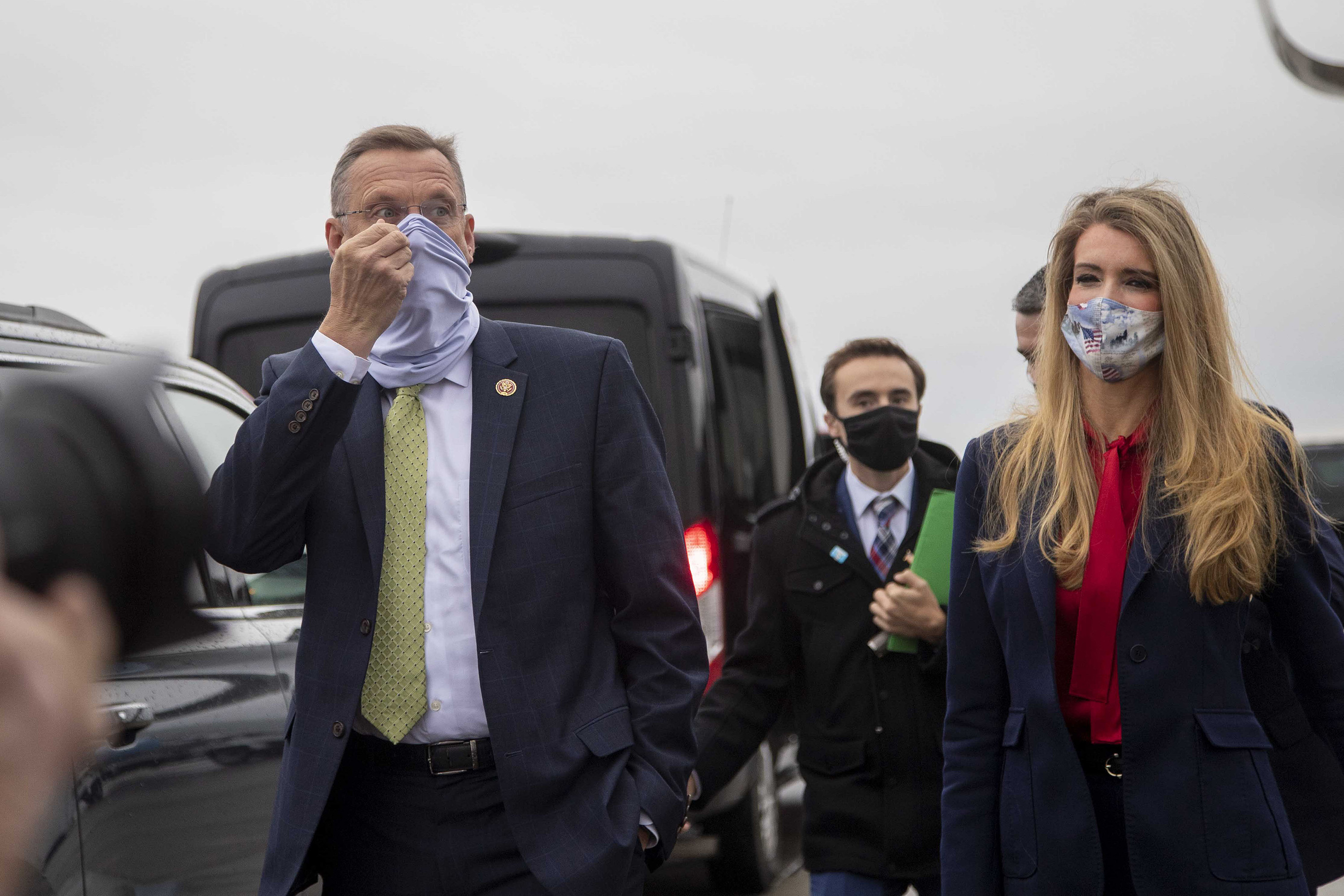 When Georgia Gov. Brian Kemp picked Kelly Loeffler to fill the seat U.S. Sen. Johnny Isakson gave up for health reasons, he pictured her as a candidate who could bring women back to the Republican Party who had been alienated by President Donald Trump. But she swung to the right when she met a campaign challenge from former U.S. Rep. Doug Collins, left. (Alyssa Pointer/Atlanta Journal-Constitution/TNS)