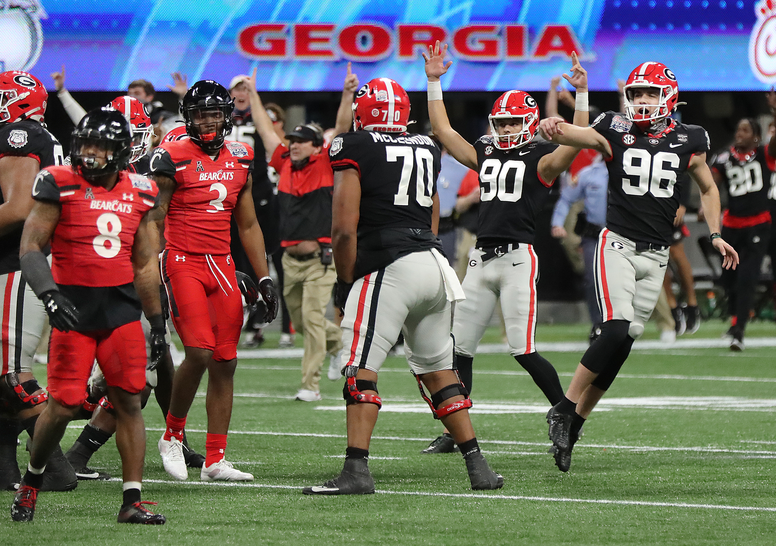 uga football peach bowl