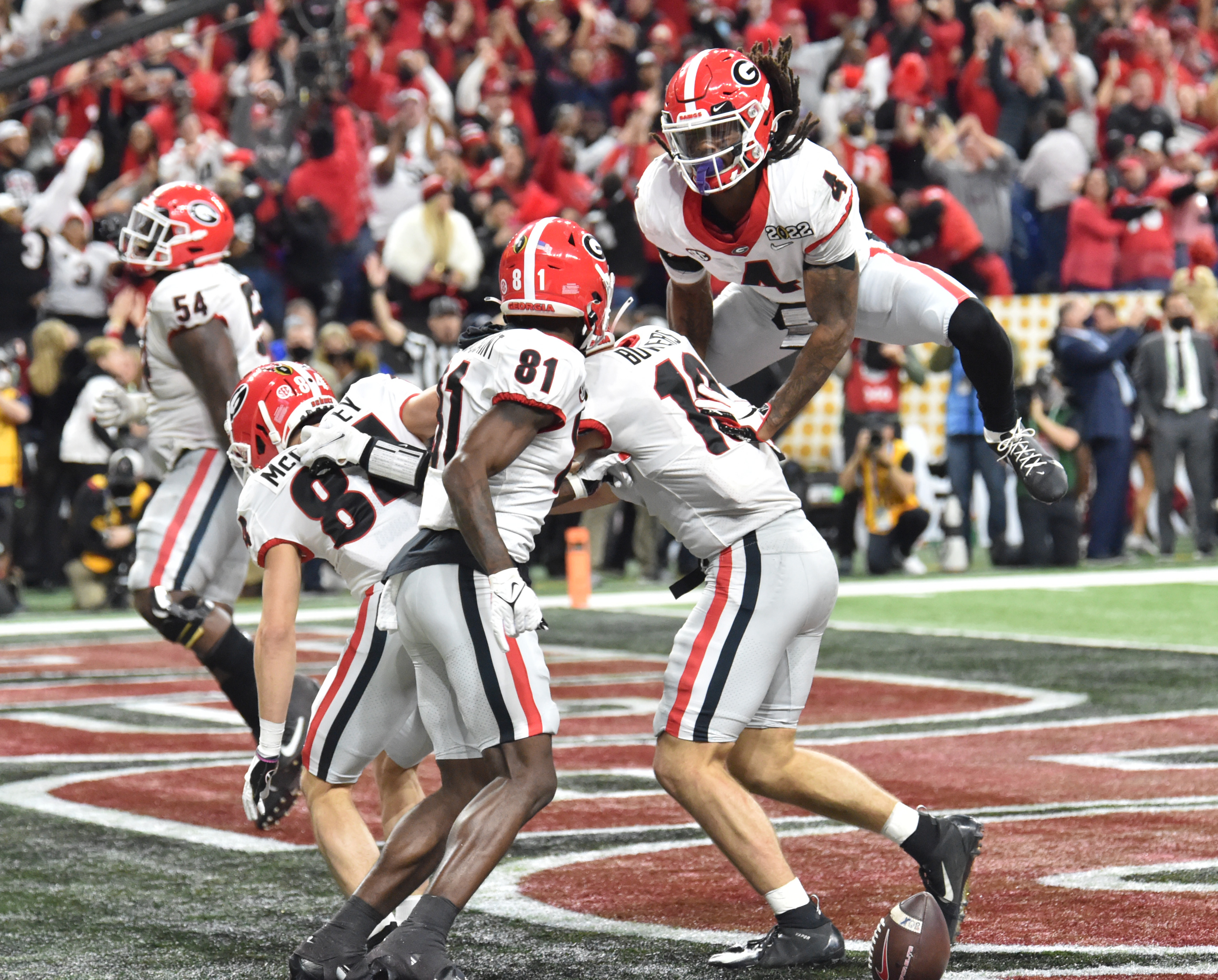 The best Georgia football photos from the 2022 SEC title victory