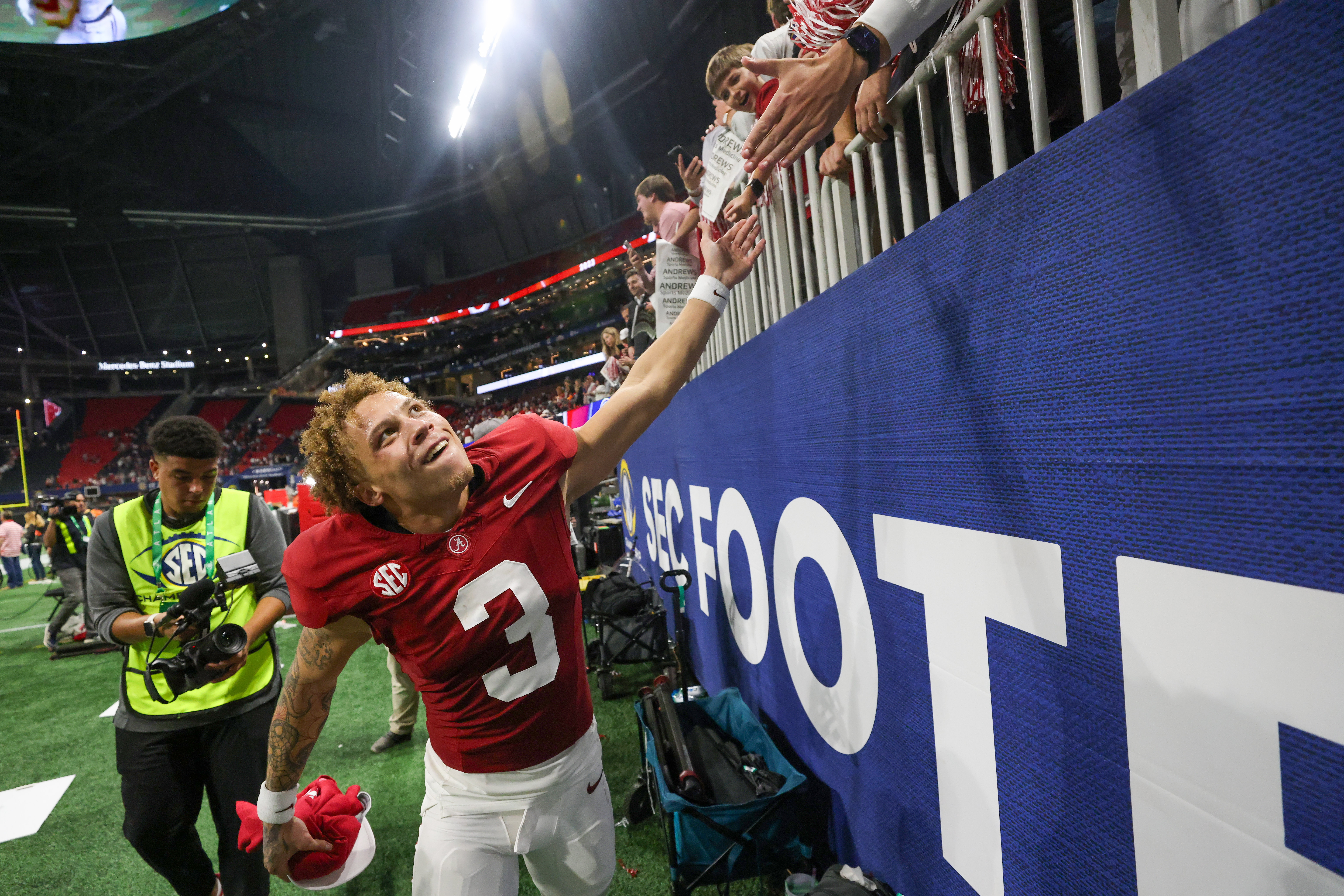 Alabama WR Jermaine Burton clears air with Georgia fans at NFL Combine