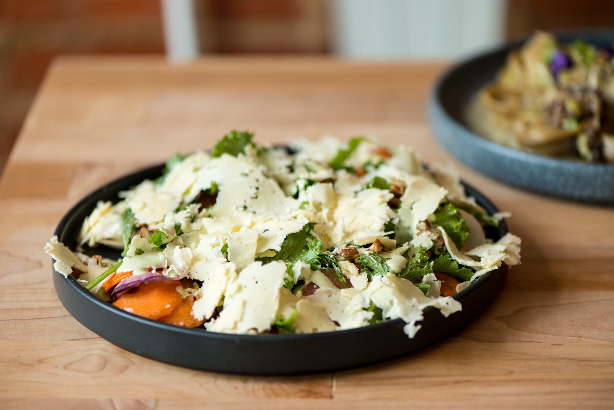 The White Bull "roots" salad. Photo credit- Mia Yakel.