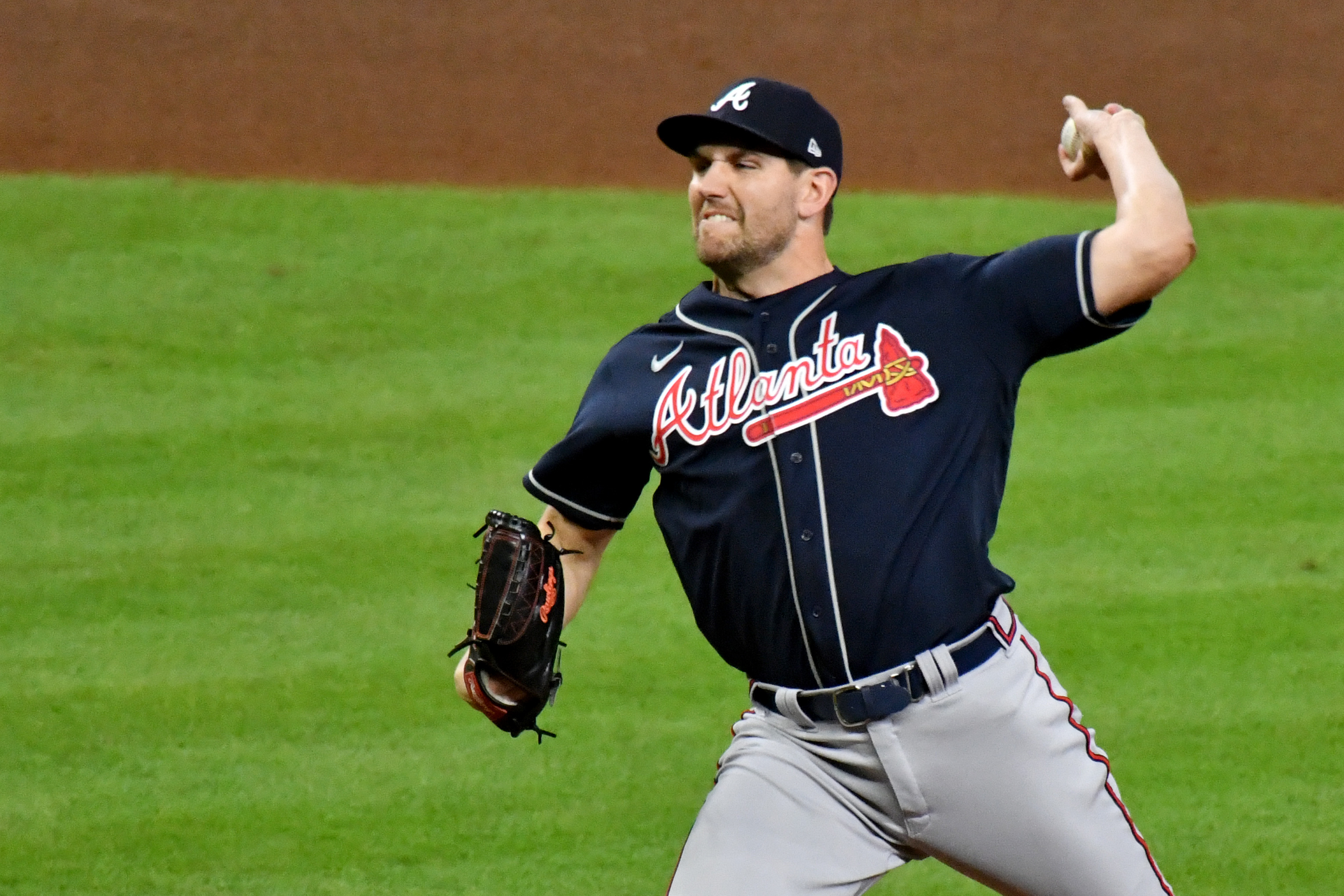 ATLANTA, GA - JUNE 10: Dylan Lee (52) of the Atlanta Braves