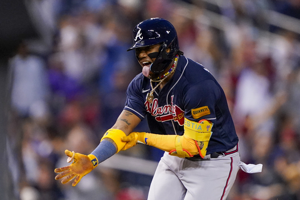 Acuna on reaching 40 homers, 09/19/2019