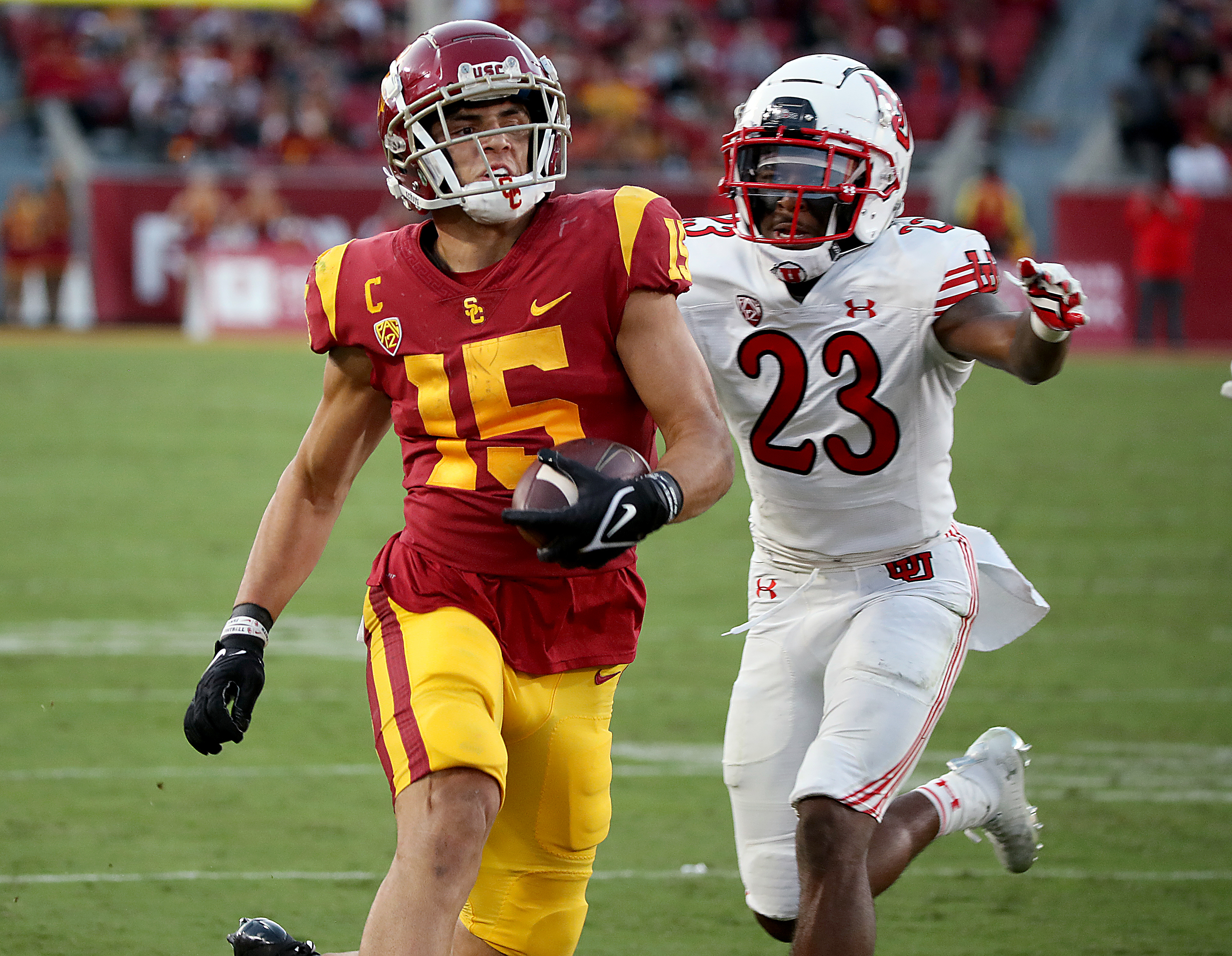 The Atlanta Falcons select USC Trojans wide receiver Drake London in Round  1 of the 2022 NFL Draft with the No. 8 overall pick