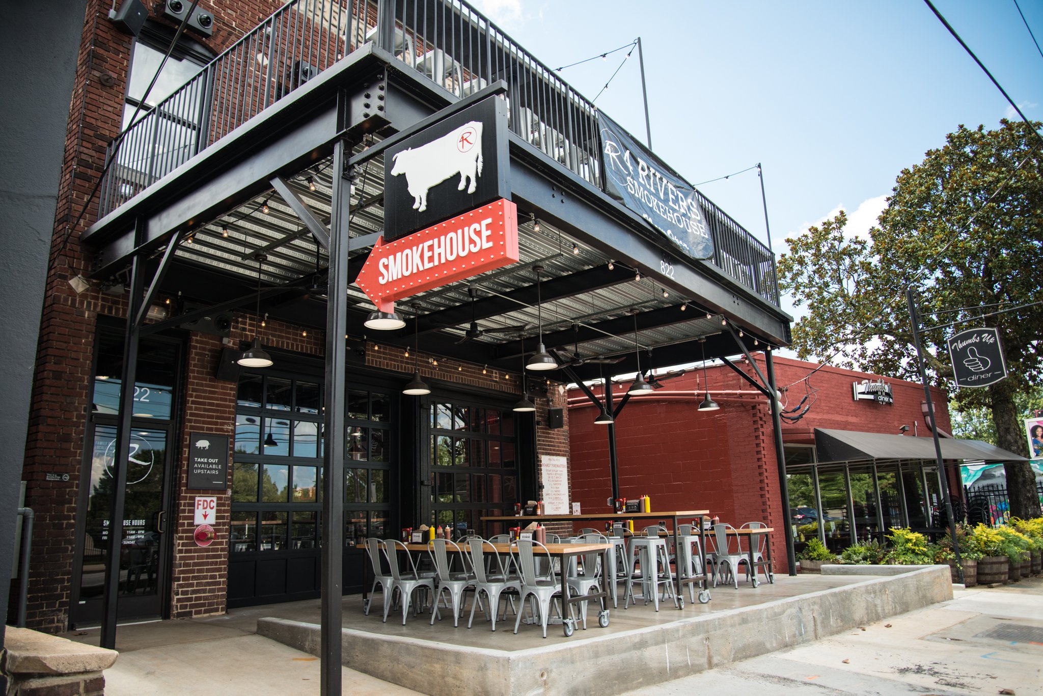 4 Rivers Smokehouse in Atlanta. Photo credit- Mia Yakel.