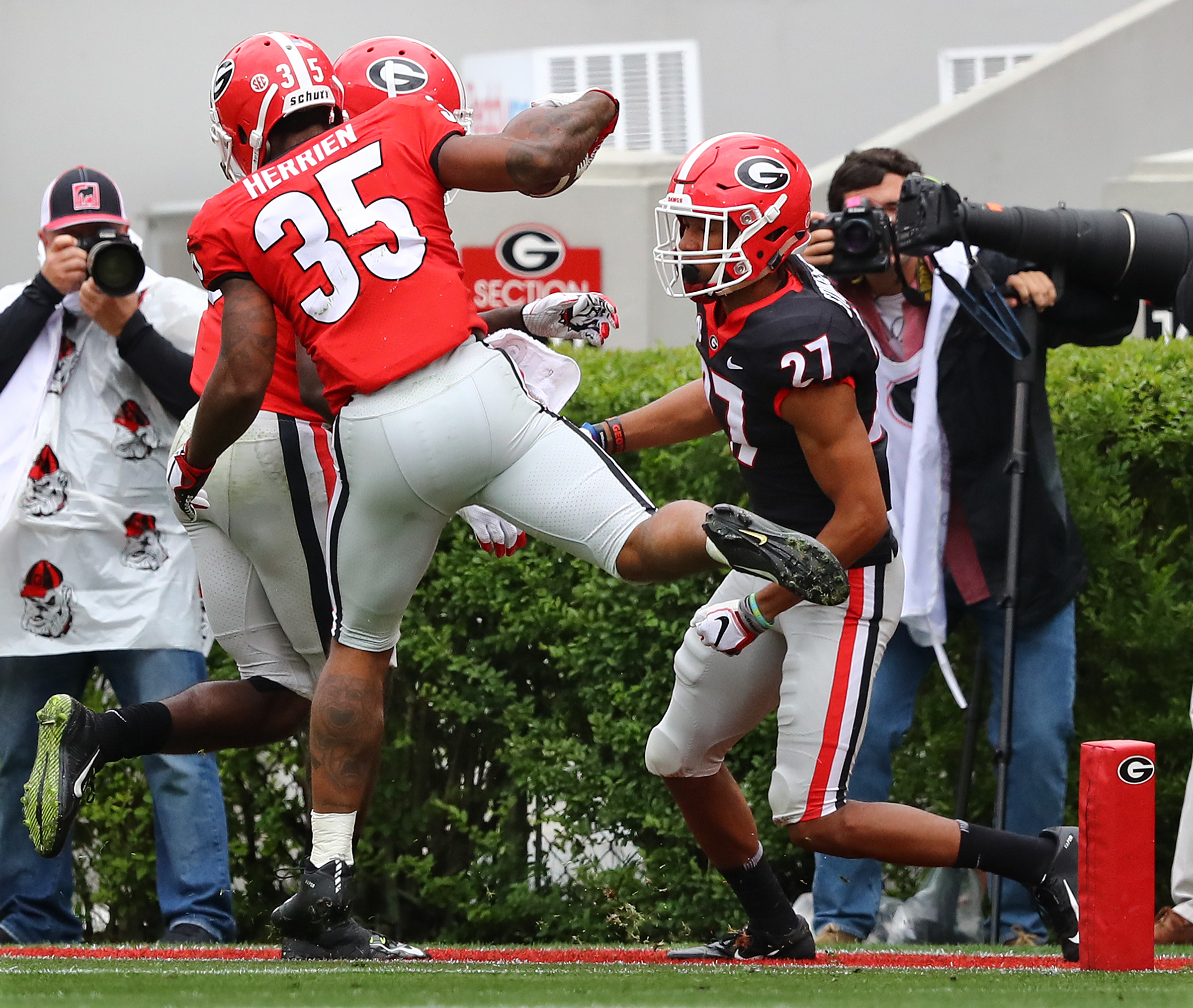 UGA FOOTBALL: Eric Stokes, JJ Holloman enjoy shift from local