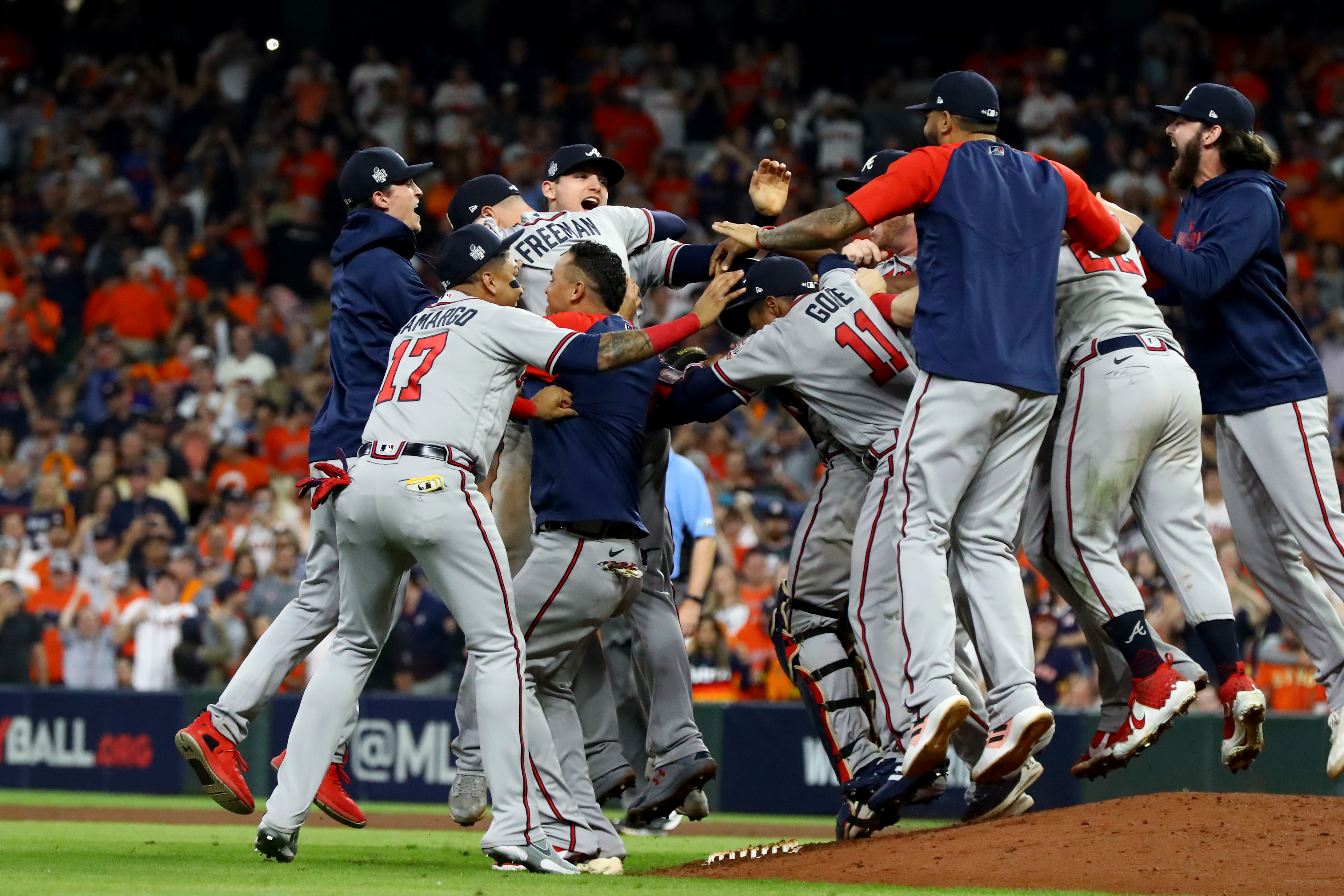 From mediocre to majestic - the world champion Atlanta Braves!