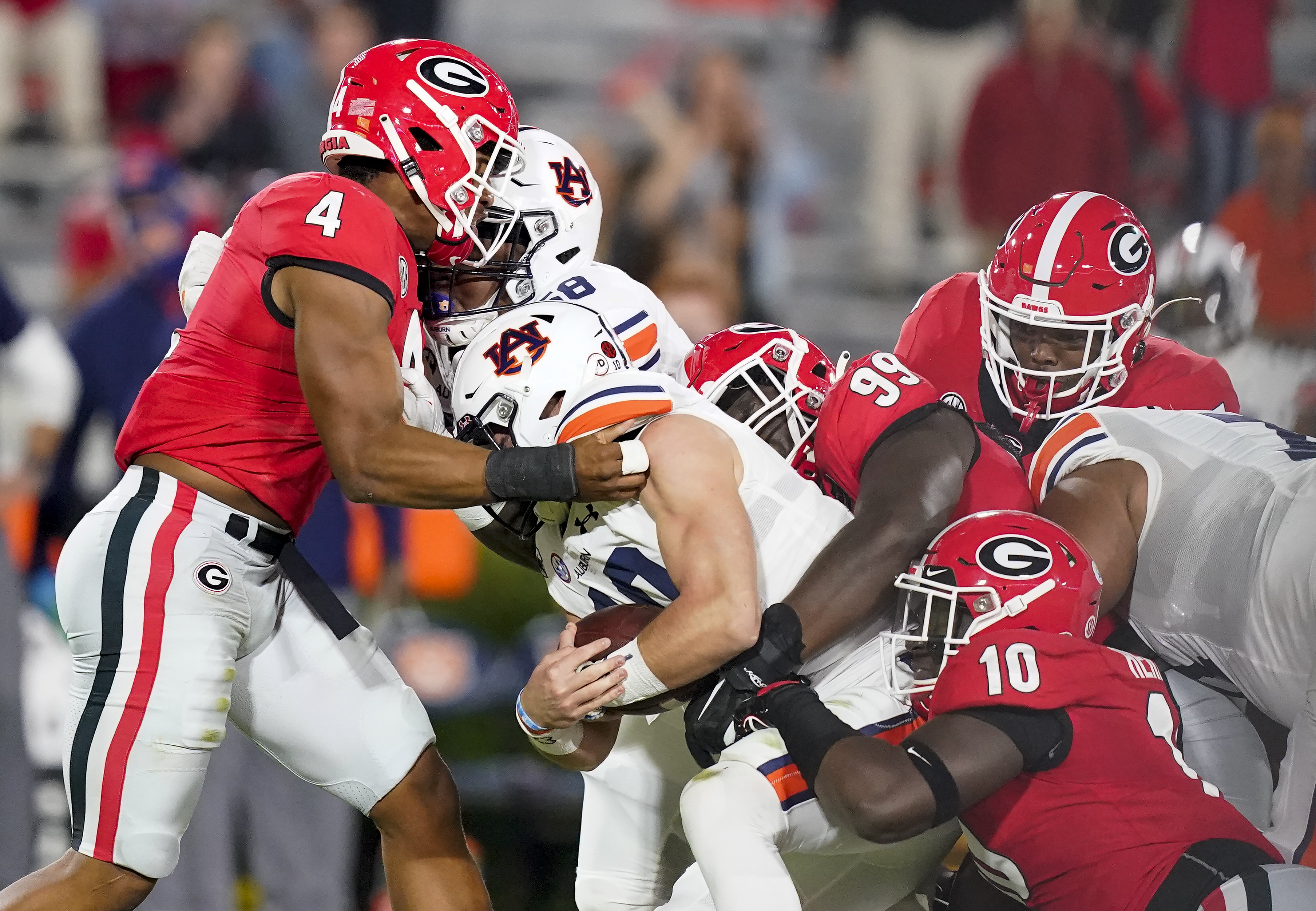 Auburn vs. Georgia 2020 score: Bulldogs roll over Tigers - Team