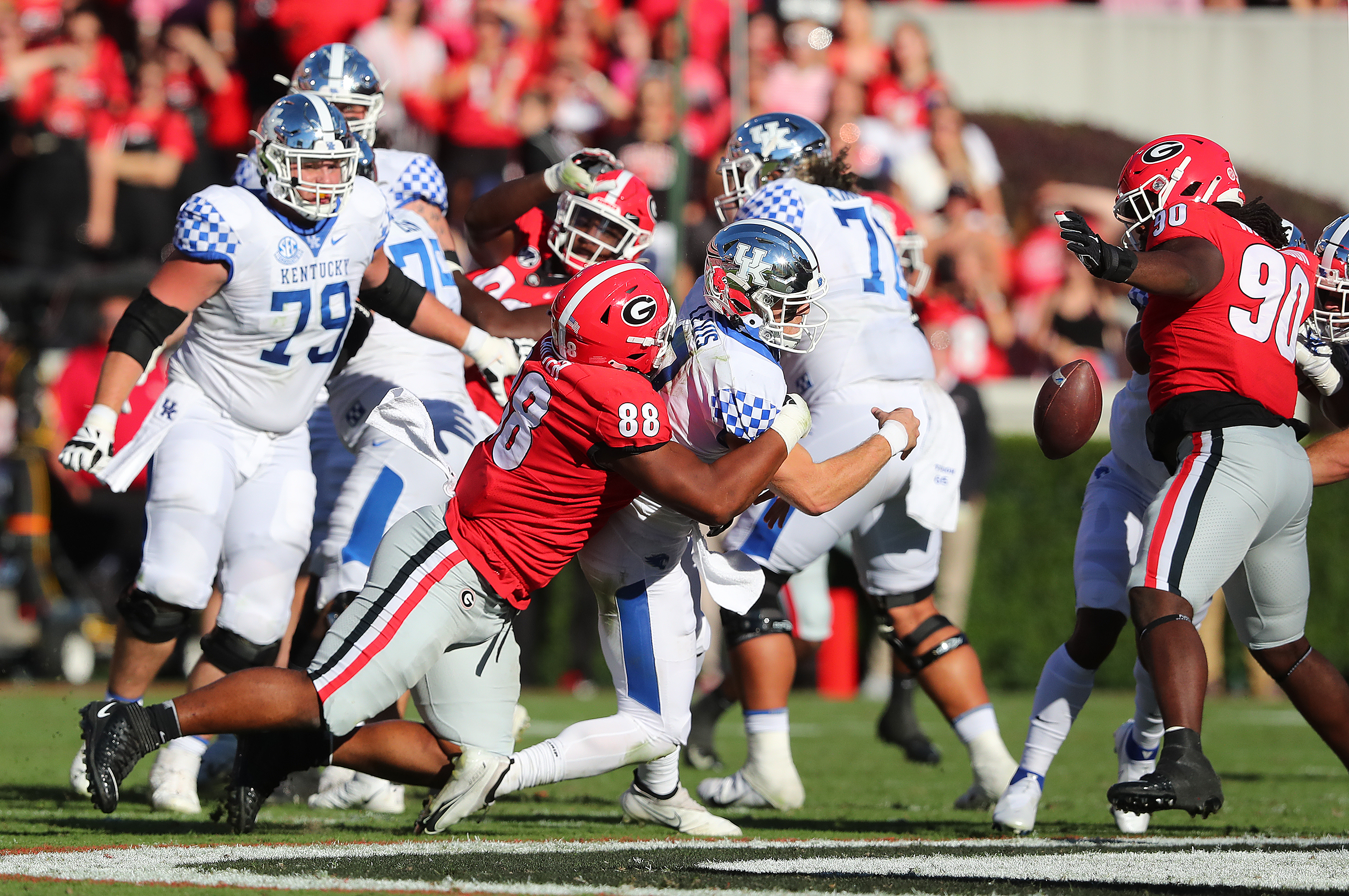 Kentucky vs Georgia Game Glance: Wildcats a big underdog vs No. 1