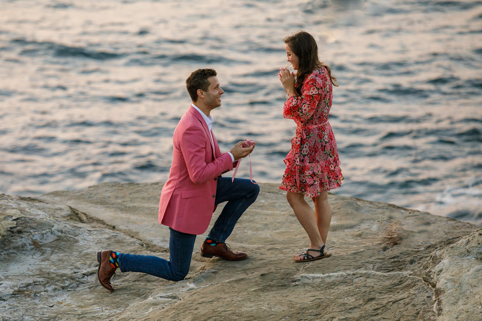 Craig Cornick proposed to Nikki Carroll, and the two plan to elope to Canada after stressful Covid wedding planning.
Courtesy of Nikki Carroll / Photographer Katie Fisher Photography