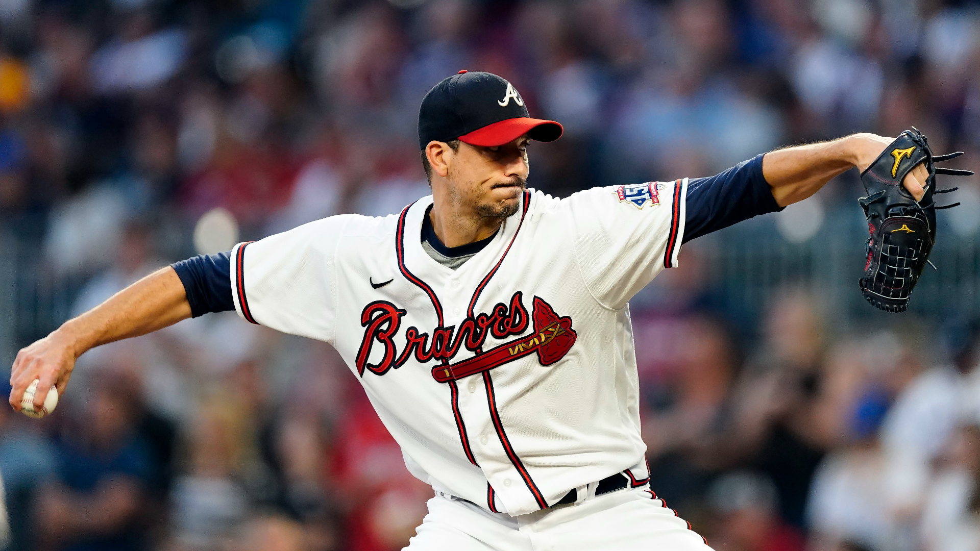 Braves starter Charlie Morton, dominant postseason performer, has