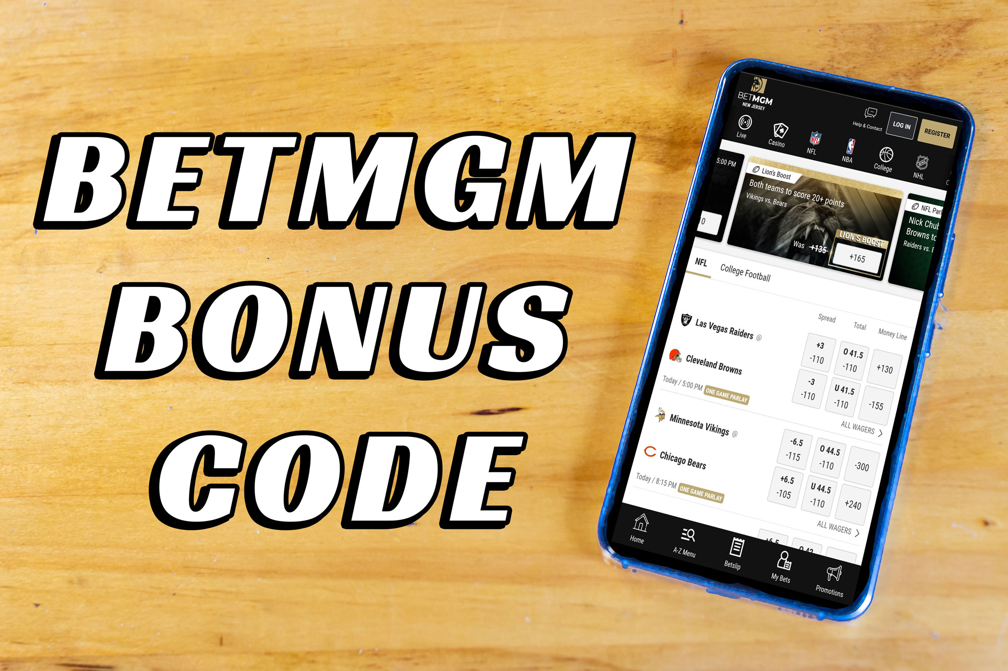 Bet NFL Week 3 at BetMGM and claim one of two promo offers 