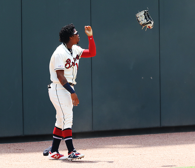 Braves' Ronald Acuña Jr. receives bold World Series message from Brian  Snitker after clinching NL East