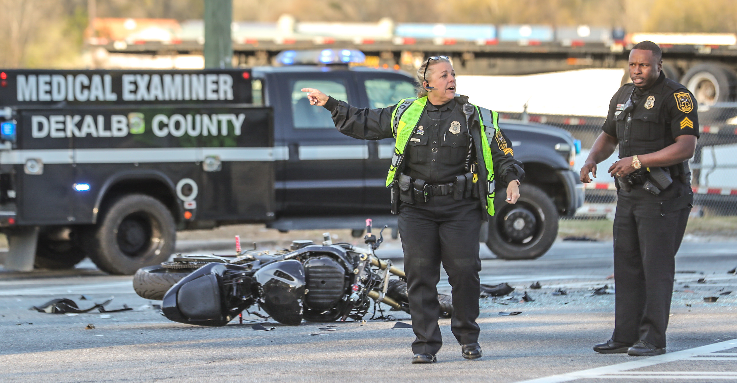 Man killed in motorcycle crash on Moreland Avenue in DeKalb