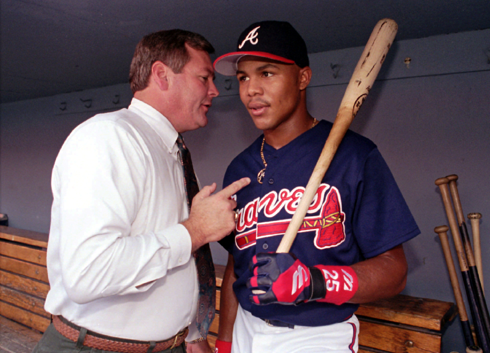 Andruw Jones 1998 Sports Illustrated World Series Fever #57 Atlanta Braves