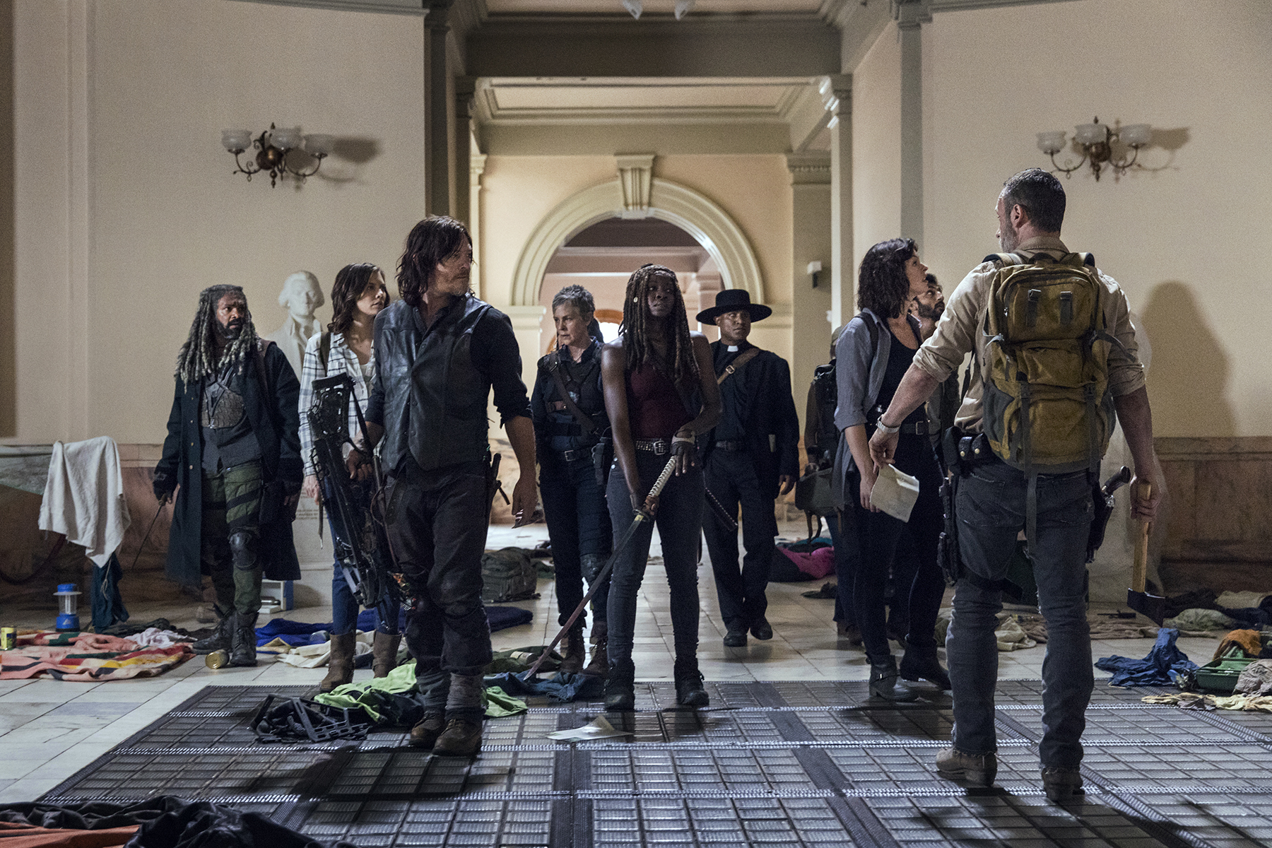 The Walking Dead' season 9 18-month jump, agrarian Rick's pending departure