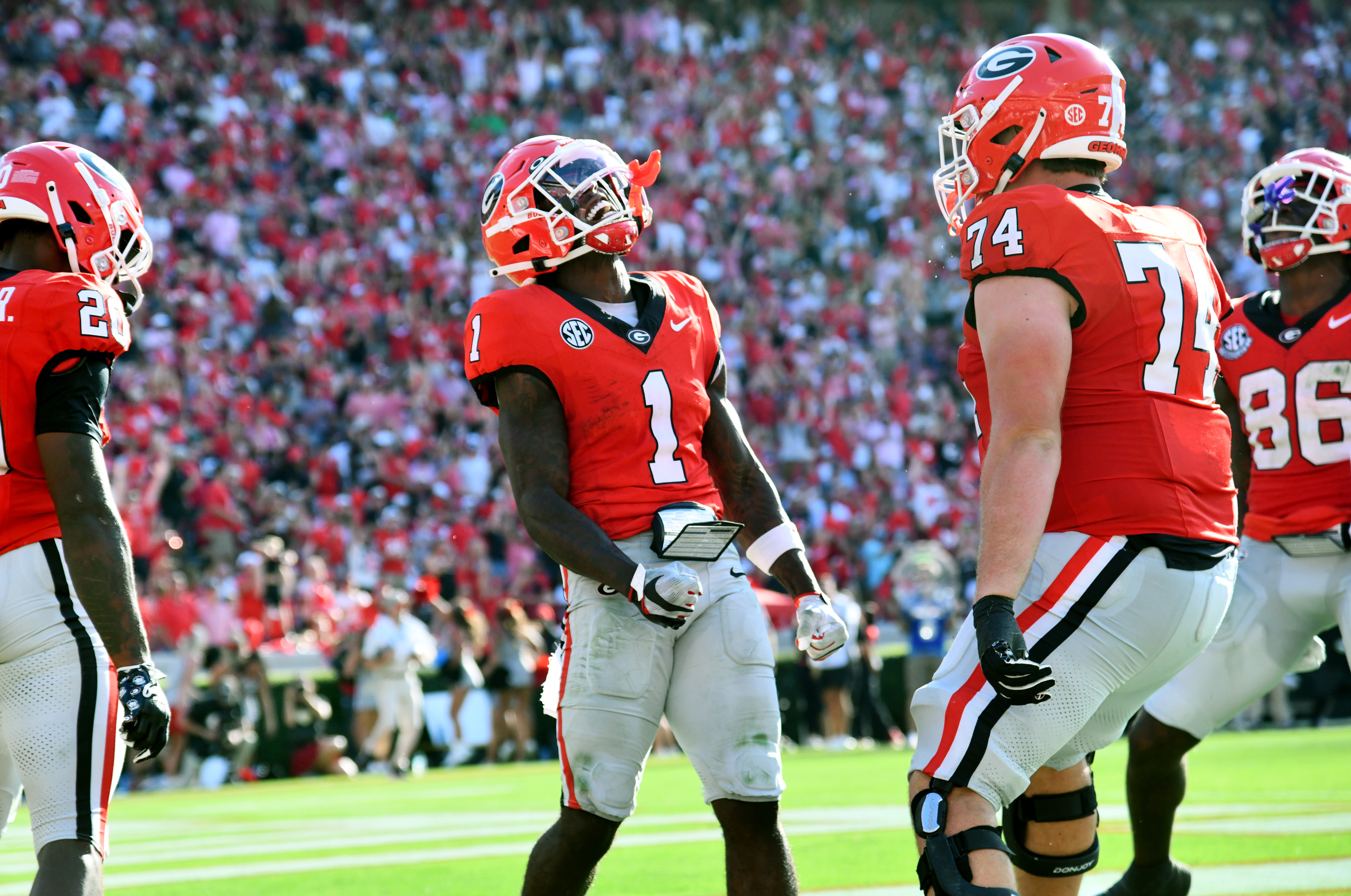 Zachariah Branch shows why he can be the easy button for the Georgia football offense